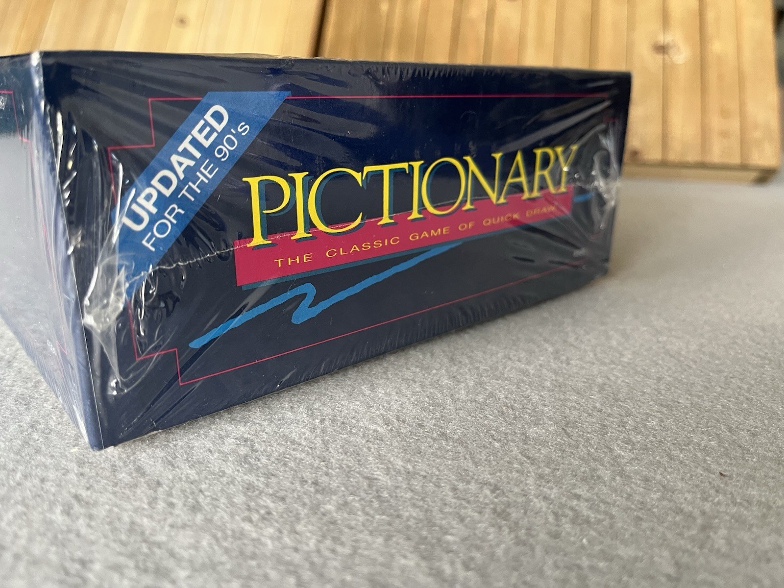 Vintage Pictionary Board Game 1993 “Updated for the 90s” New NOS