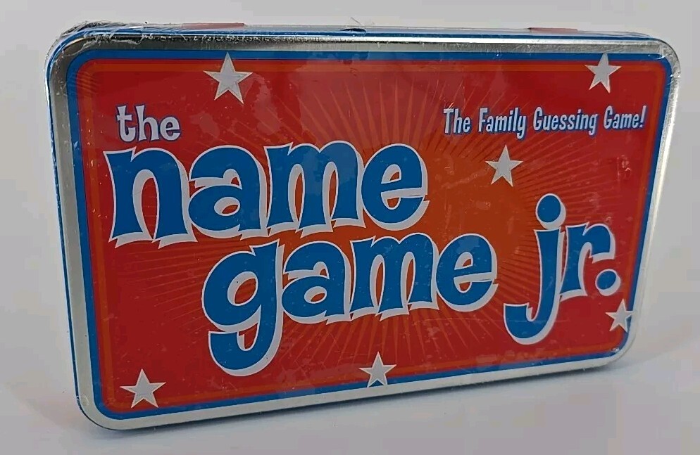 SEALED NEW! The Name Game Jr. – The Family Guessing Game! Stephen Crystal 2007