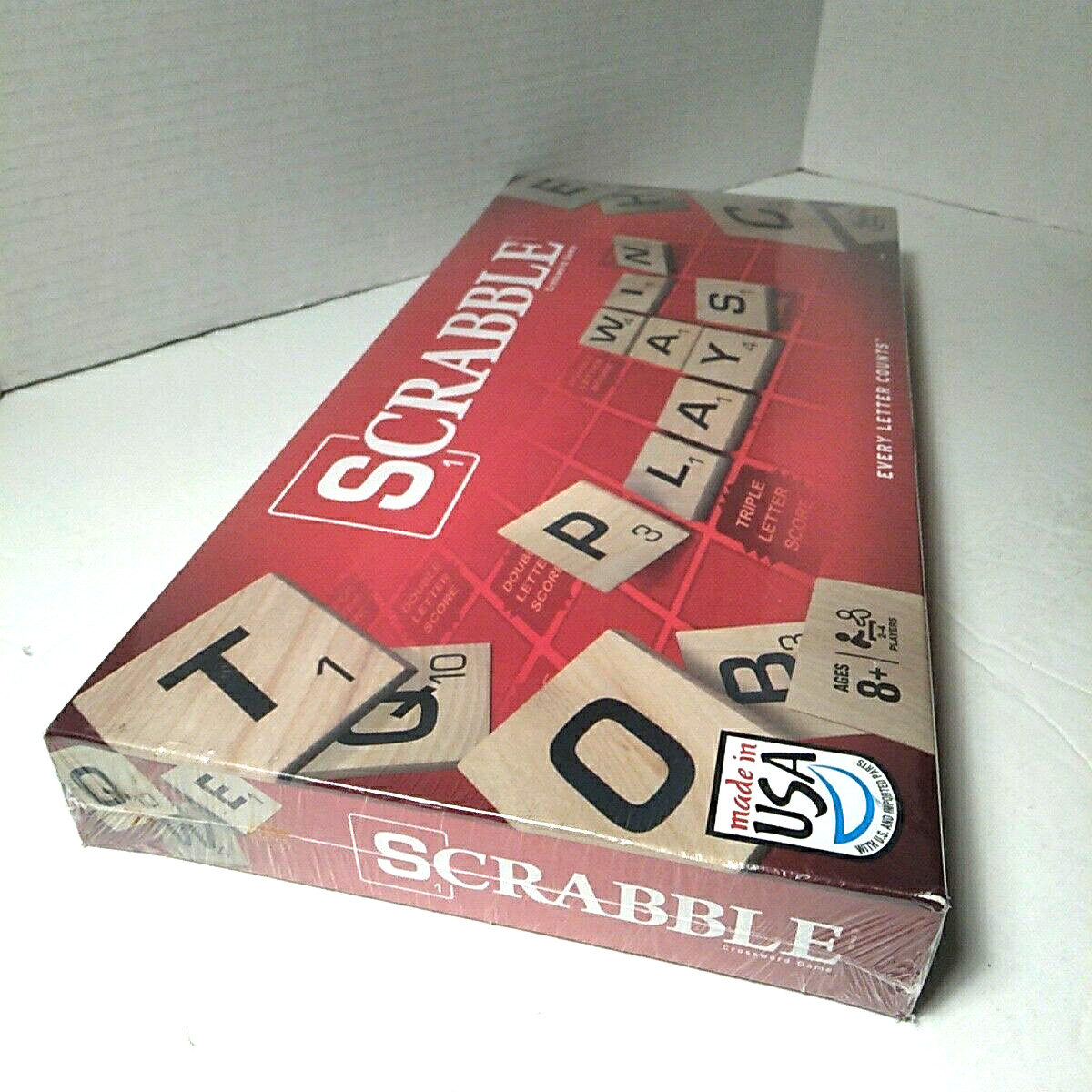 SCRABBLE Crossword Board Game Hasbro Gaming Factory Sealed NEW