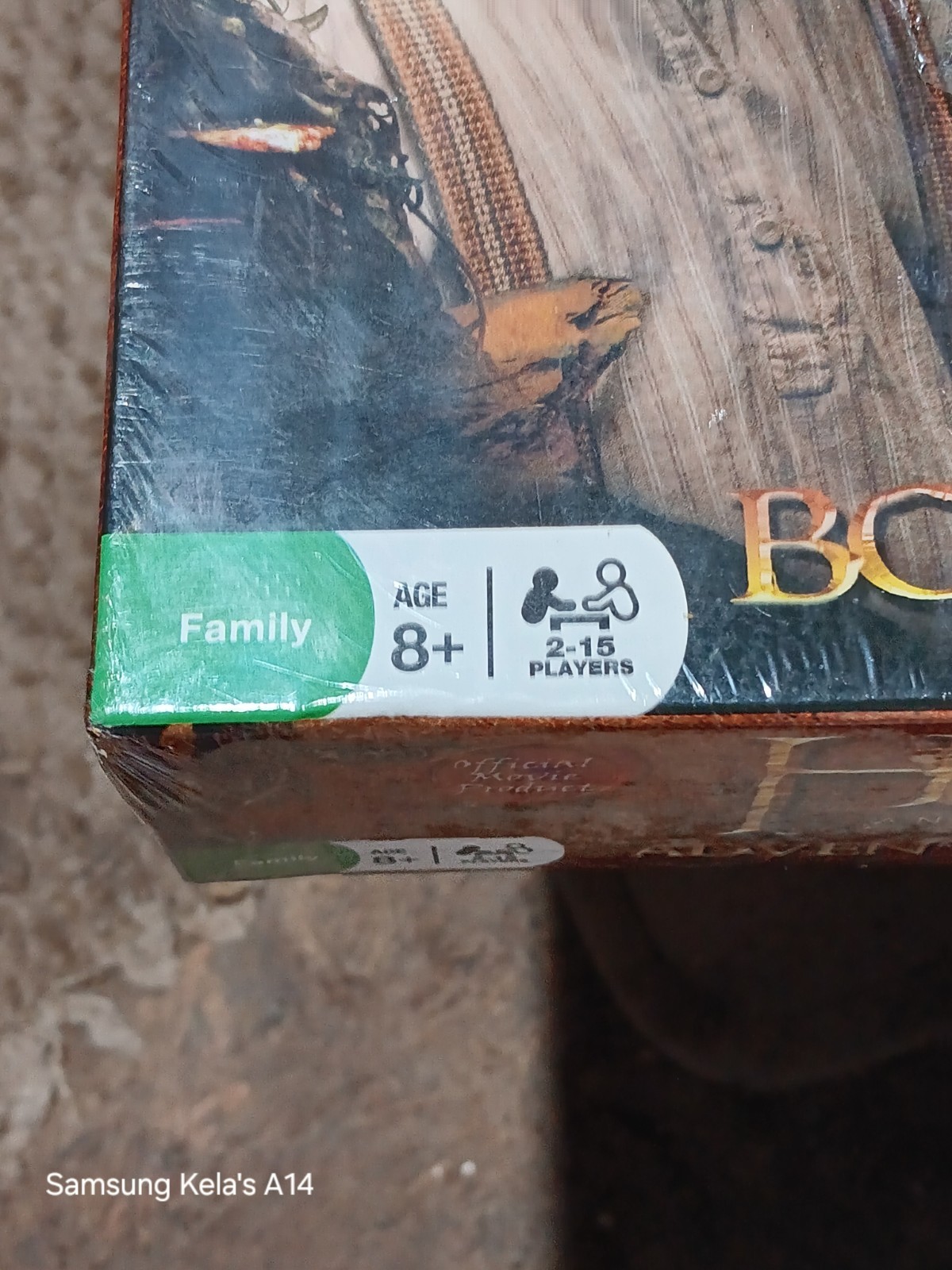 Pressman Toy The Hobbit Unexpected Journey Adventure Board Game Official 2-15 8+