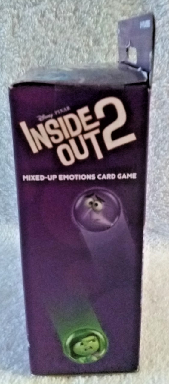 Disney Pixar Inside Out 2 Mixed-Up Emotions Card Game W/ Collectible Figure NEW