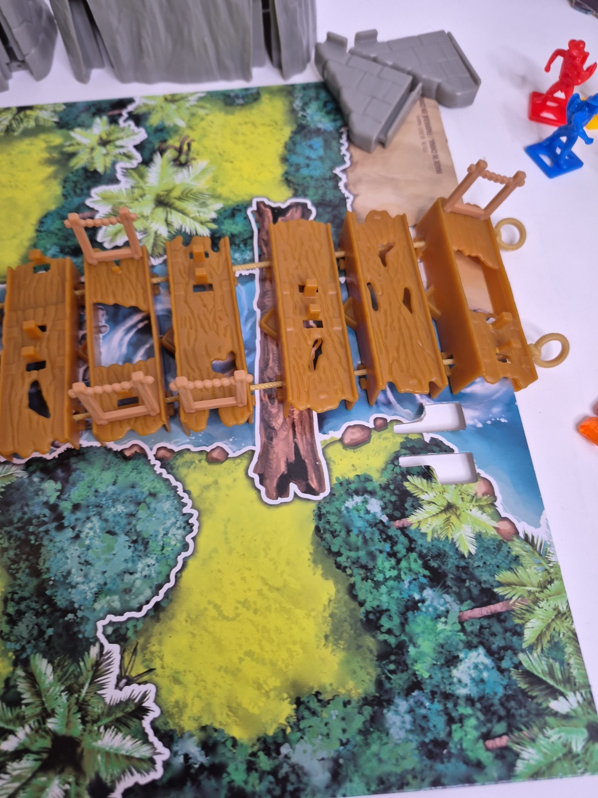 Hasbro Forbidden Bridge Board Game 2021 Complete But Some Replacement Parts READ