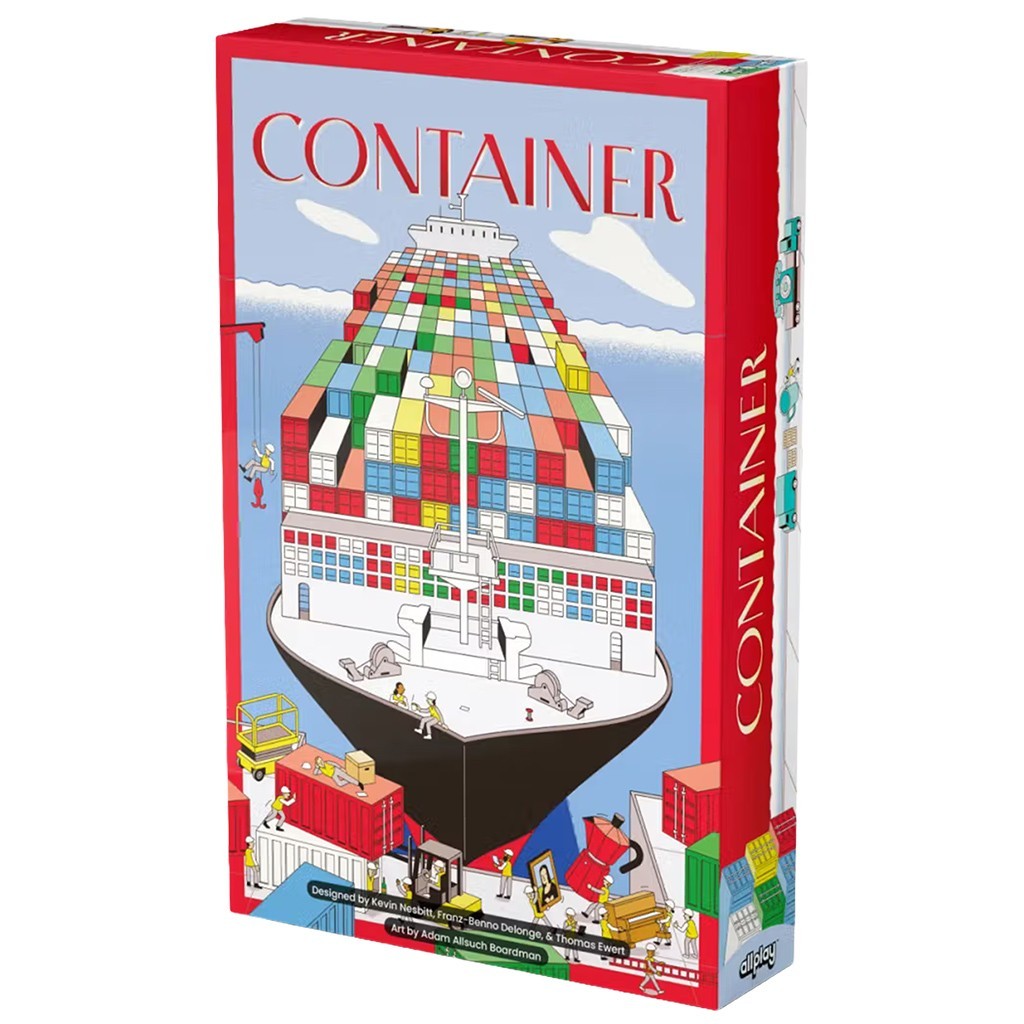 Container Board Game Allplay DL25063EN Family Grail Economic Supply Demand