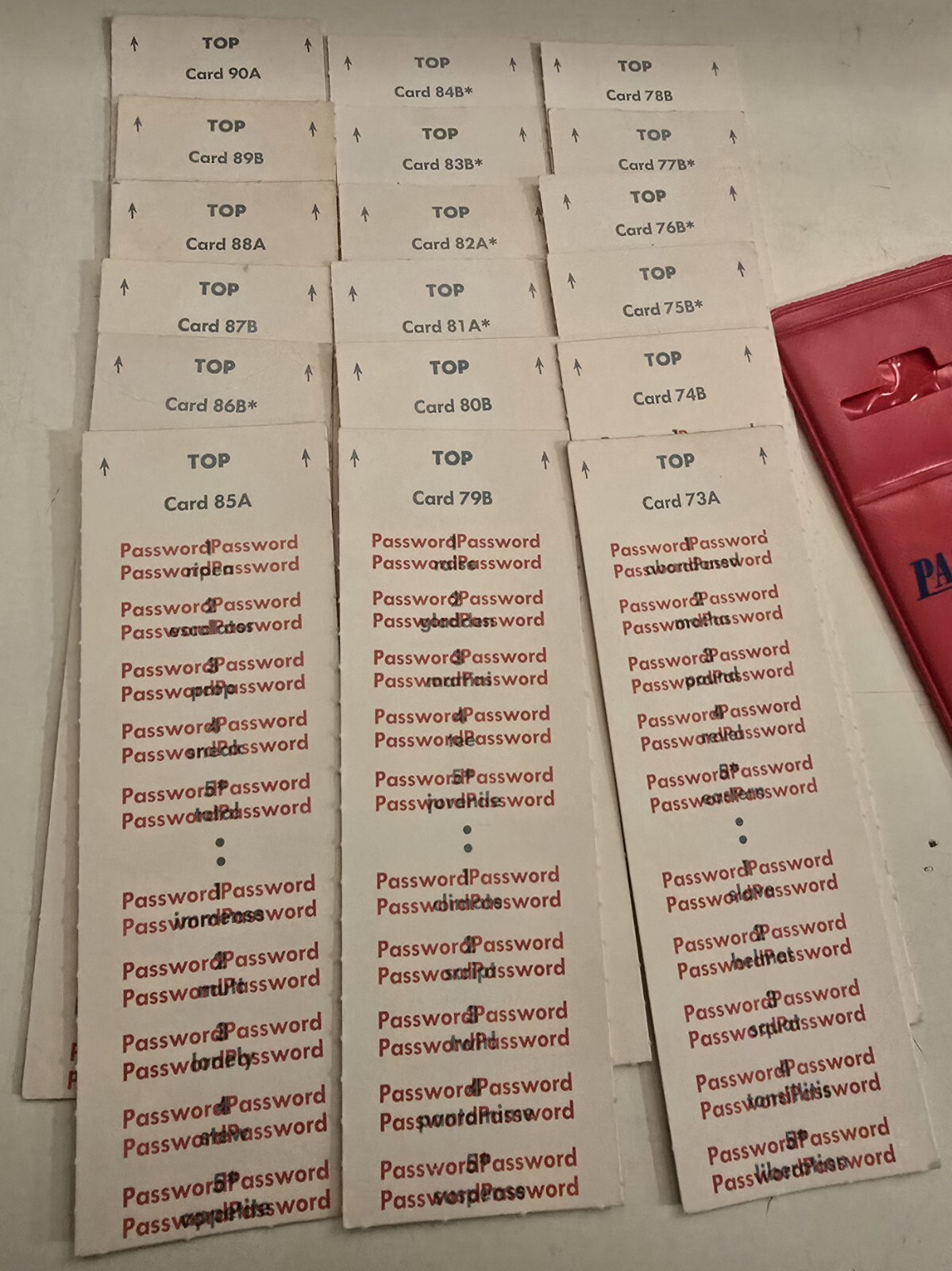 Vintage 1973 Password 14th Edition Game from Milton Bradley 4260 100% Complete