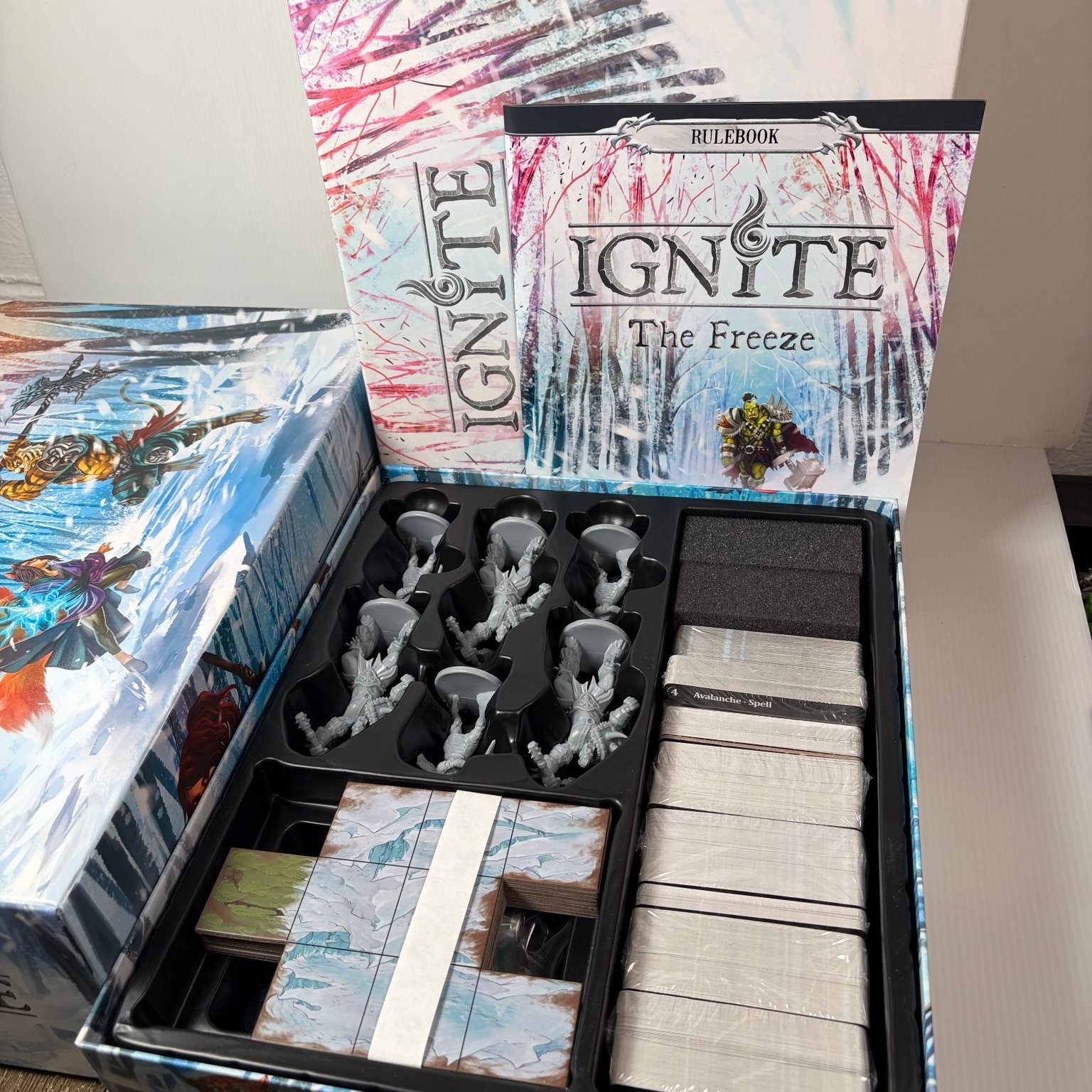 Ignite Kickstarter All-In Pledge Core Game w/ A New Enemy, The Freeze & Centaurs