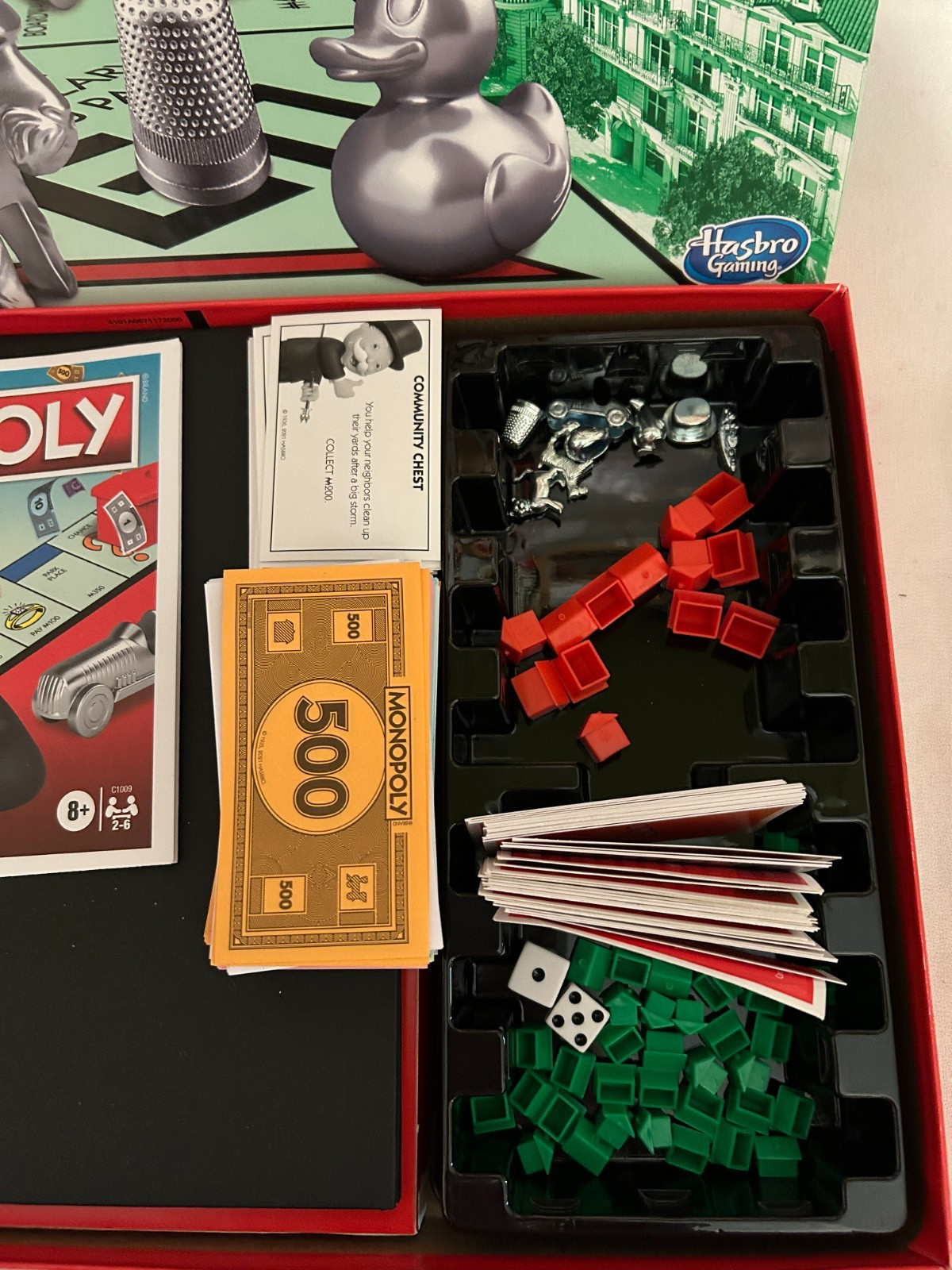Monopoly Board Game by Hasbro-complete