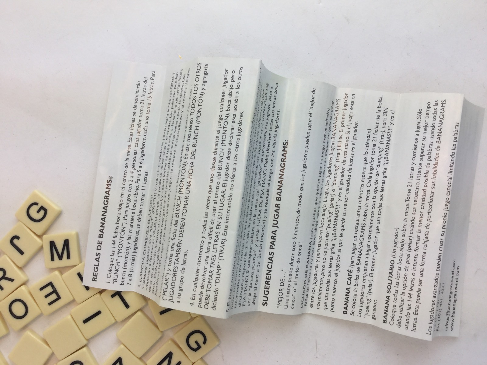 BANANAGRAMS Game Word Game Crosswords Tile Letters Bananagram