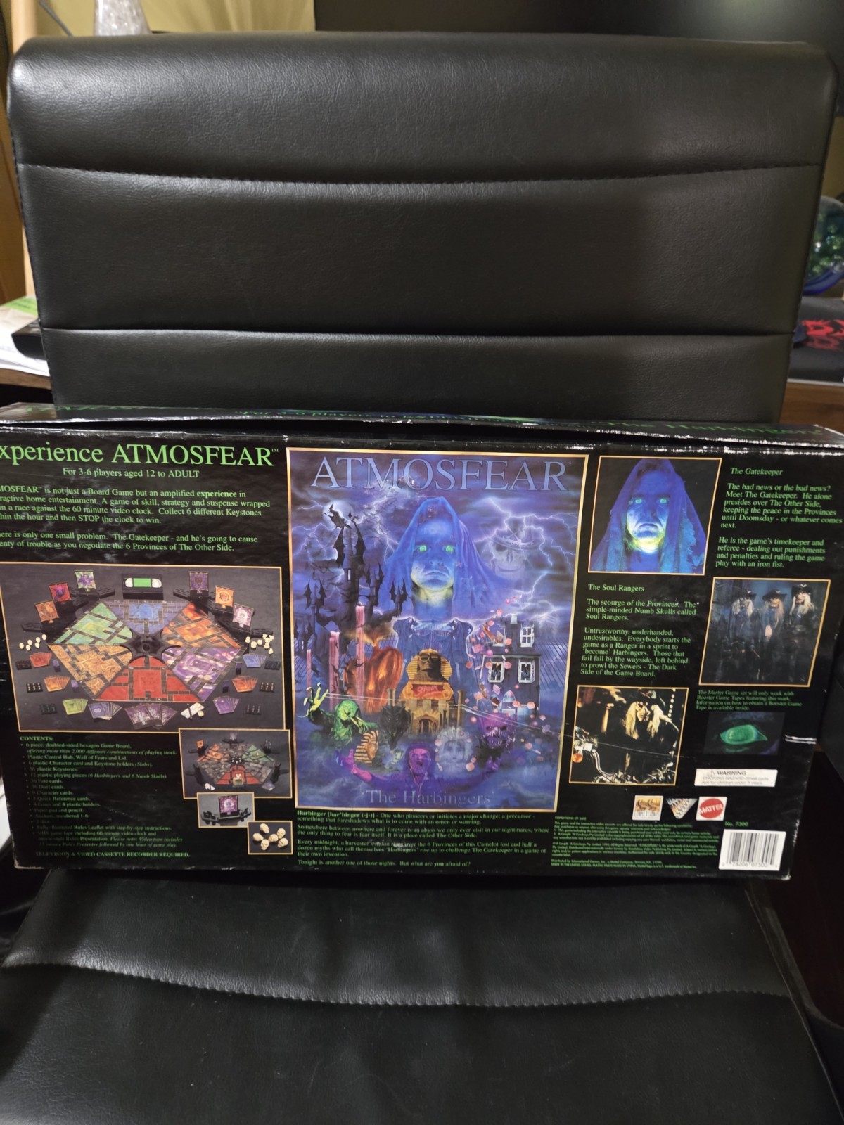 The Harbingers Atmosphere 1995 VHS Video Board Game New Open Box