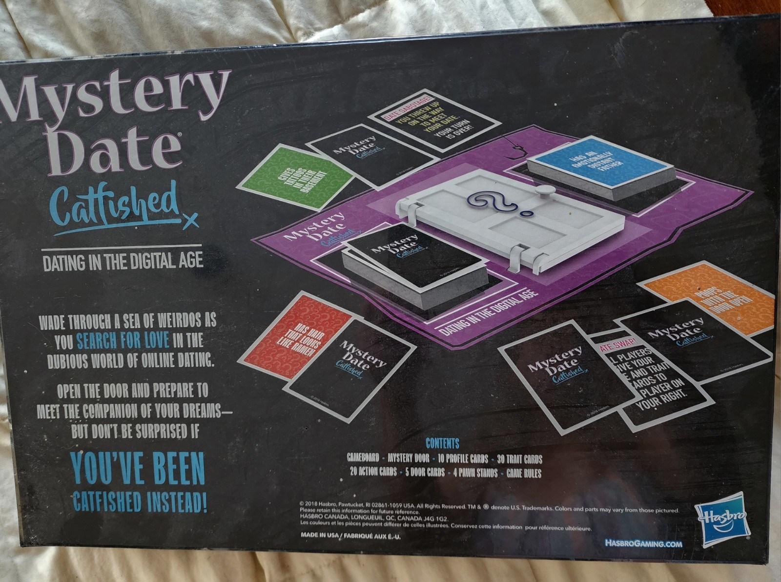 NEW Hasbro “Mystery Date Catfished” Parody Board Game Adult Nostalgia w/a Twist!
