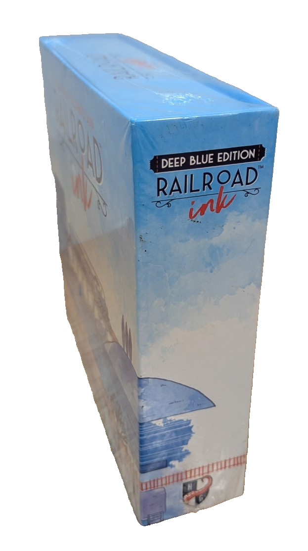 RAILROAD INK Deep Blue Edition Puzzle Game Hjalmar Hach Lorenzo Silva New Sealed