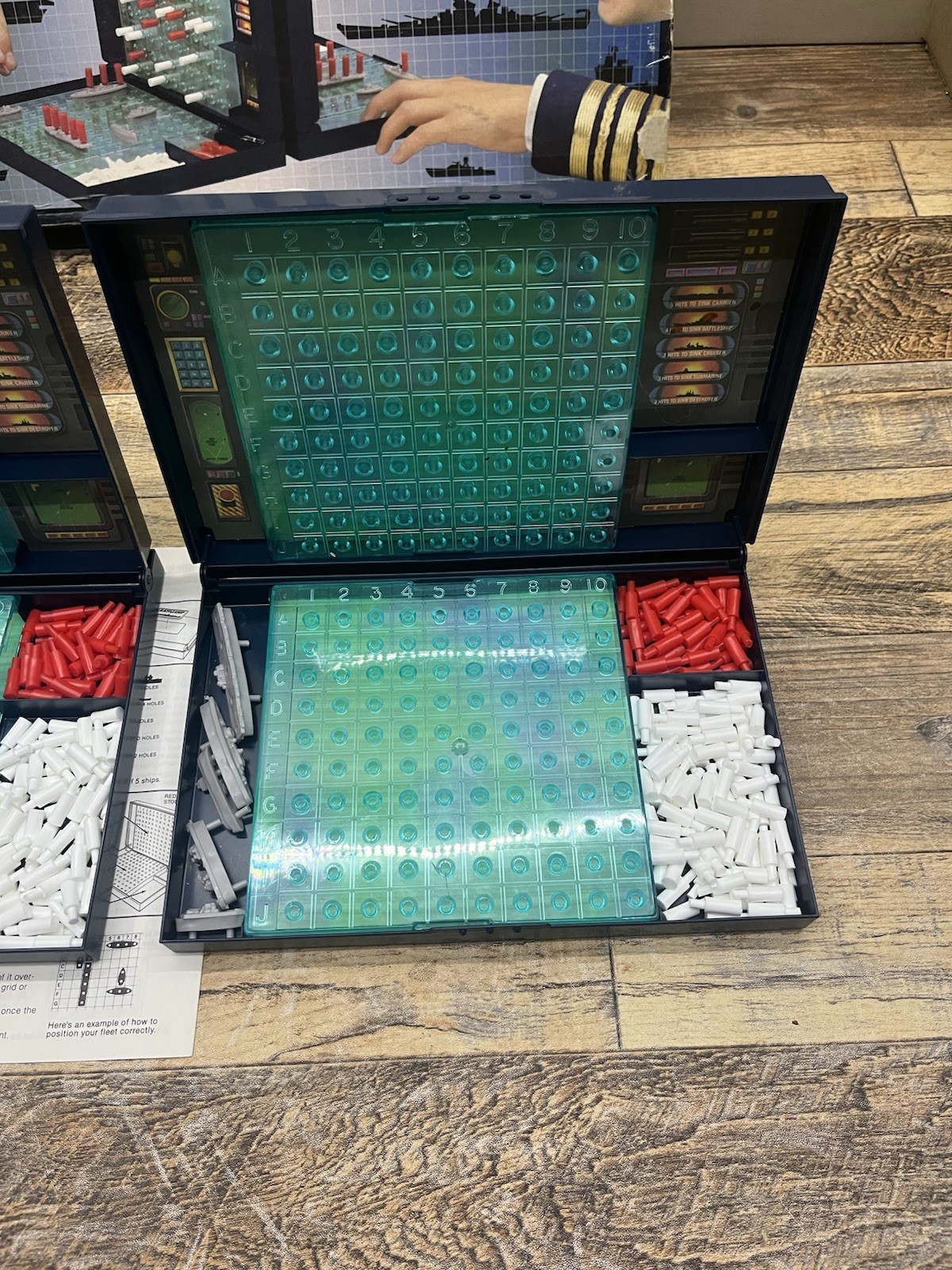 1990 Battleship Game by Milton Bradley 100% Complete & in Great Condition