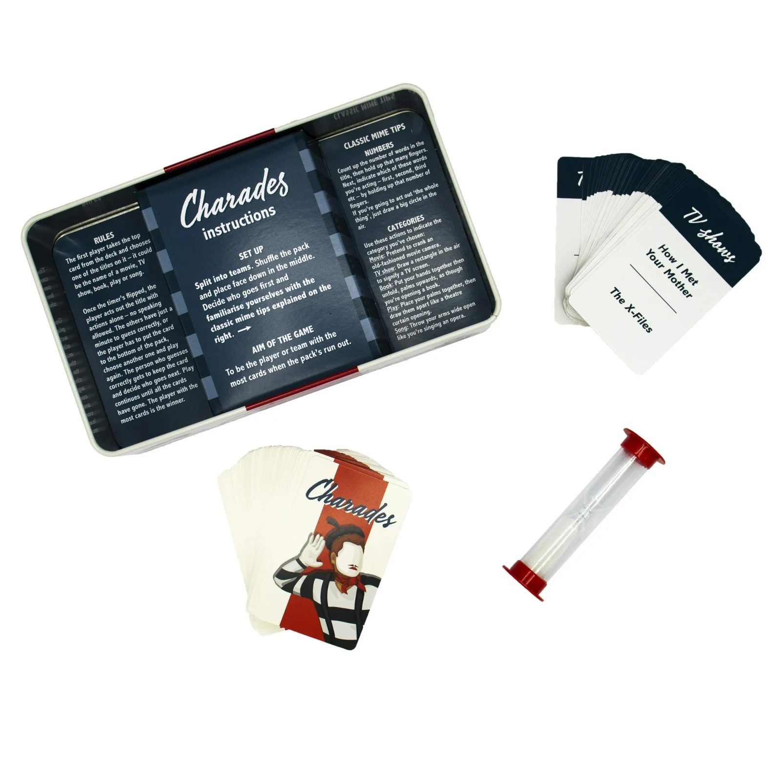 Charades Party Game from University Games, 2 or More Players Ages 8 and Up NEW