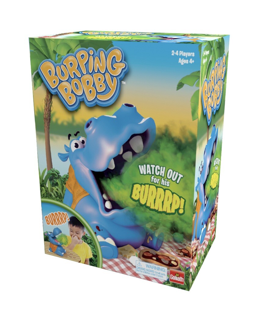 Burping Bobby by Goliath, Multi Color-Free Shipping
