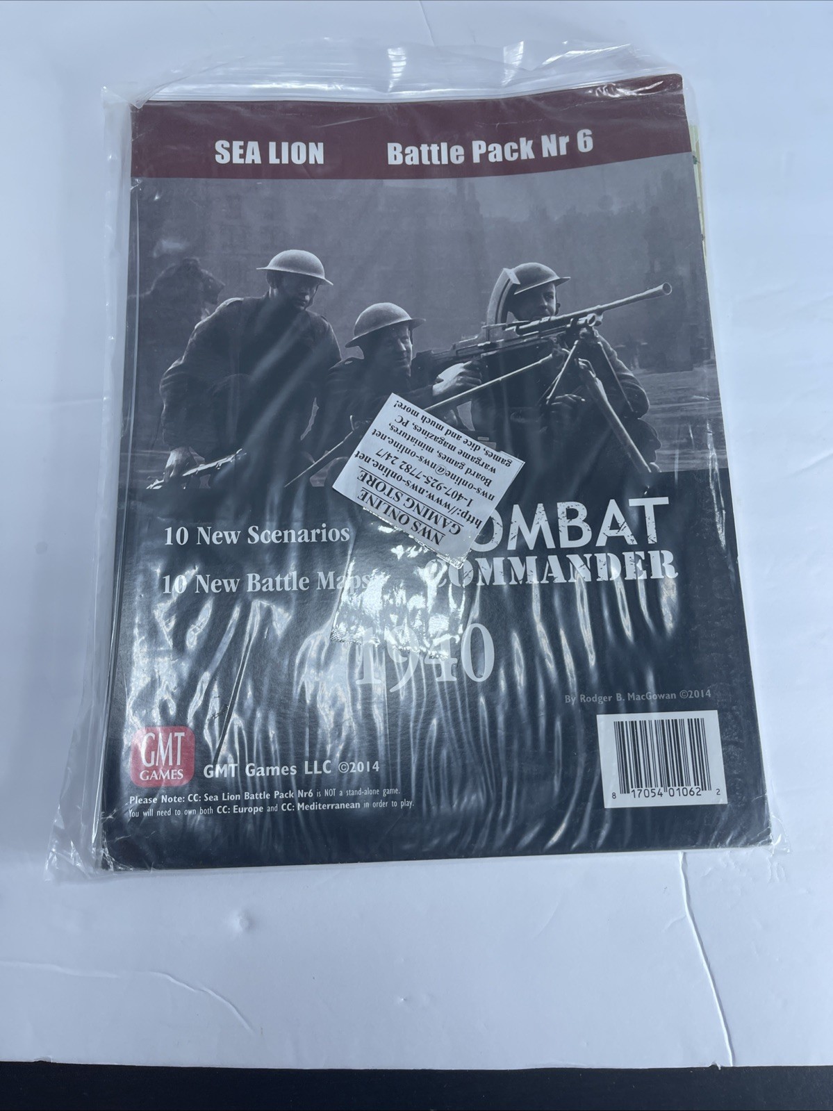 GMT Combat Commander GMT Games Battle Pack #6 – Sea Lion