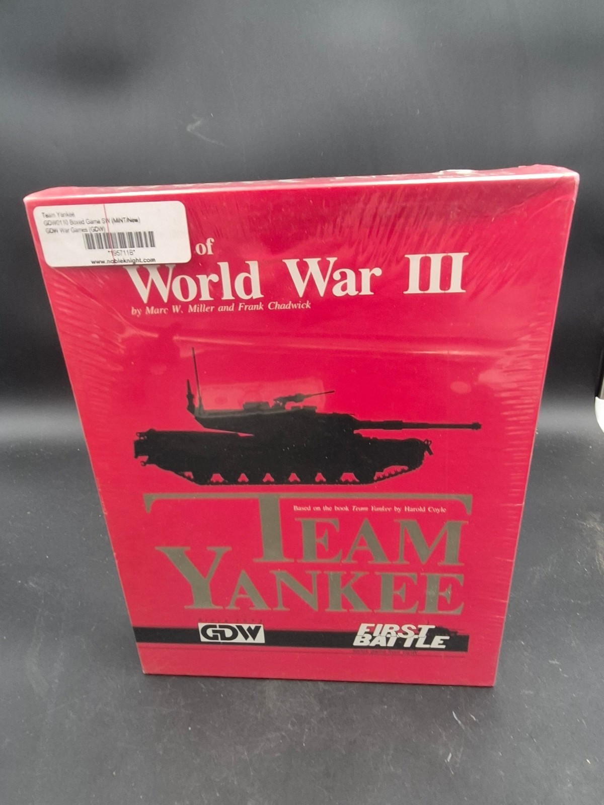 Team Yankee GDW 1983 First Battle World War III Board Game NEW