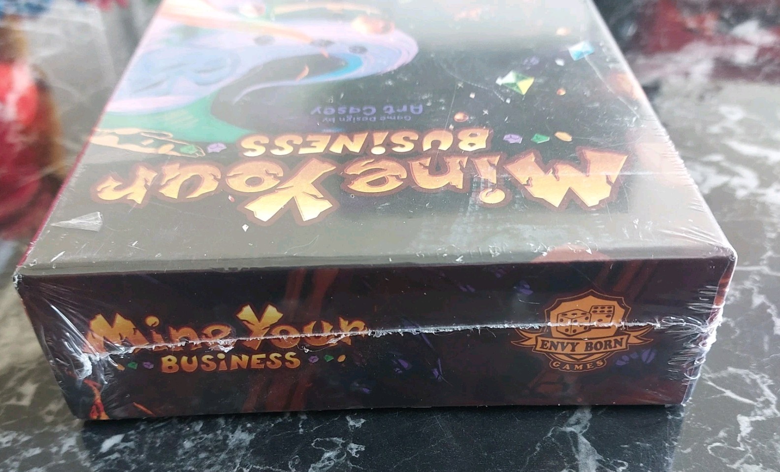 Mine Your Business Envy Born Games Card Puzzle Strategy Gnomes Goblin New Sealed