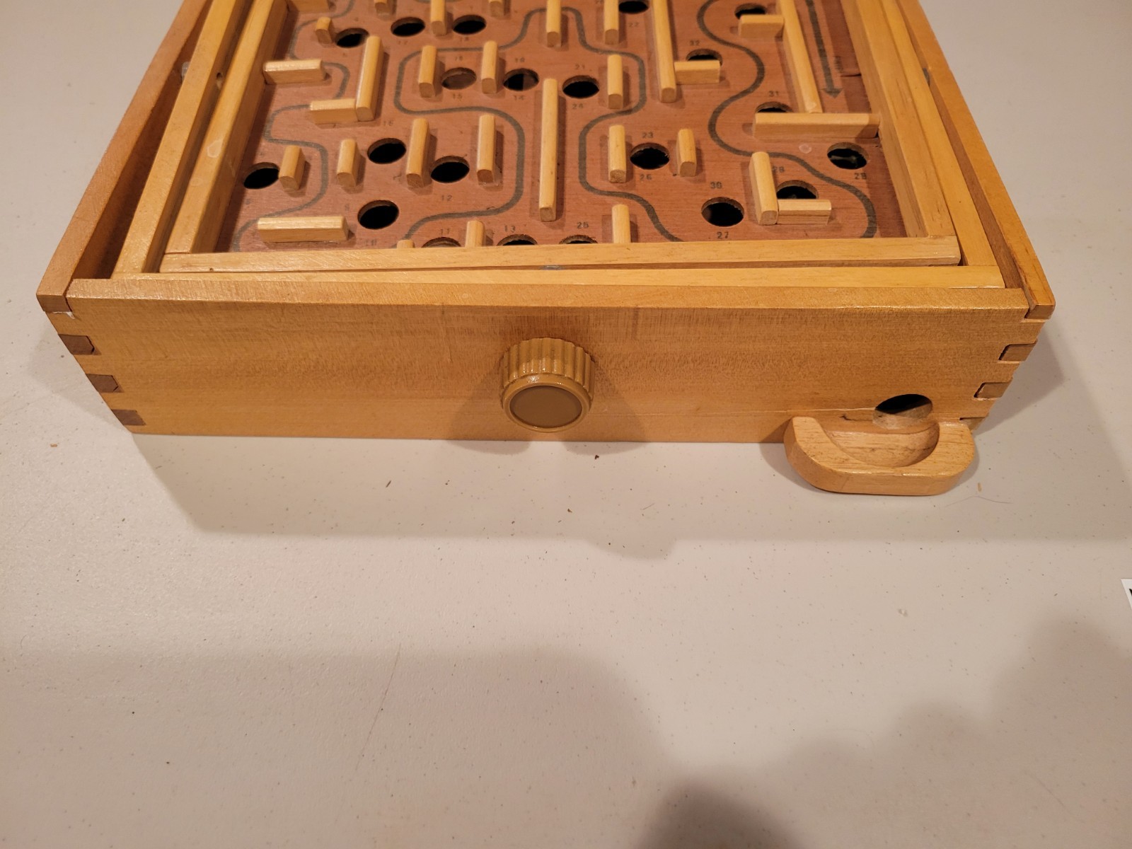 Vintage Labyrinth Used Loose Maze Marble Balance Game Lot Of 2 Large & Small Set