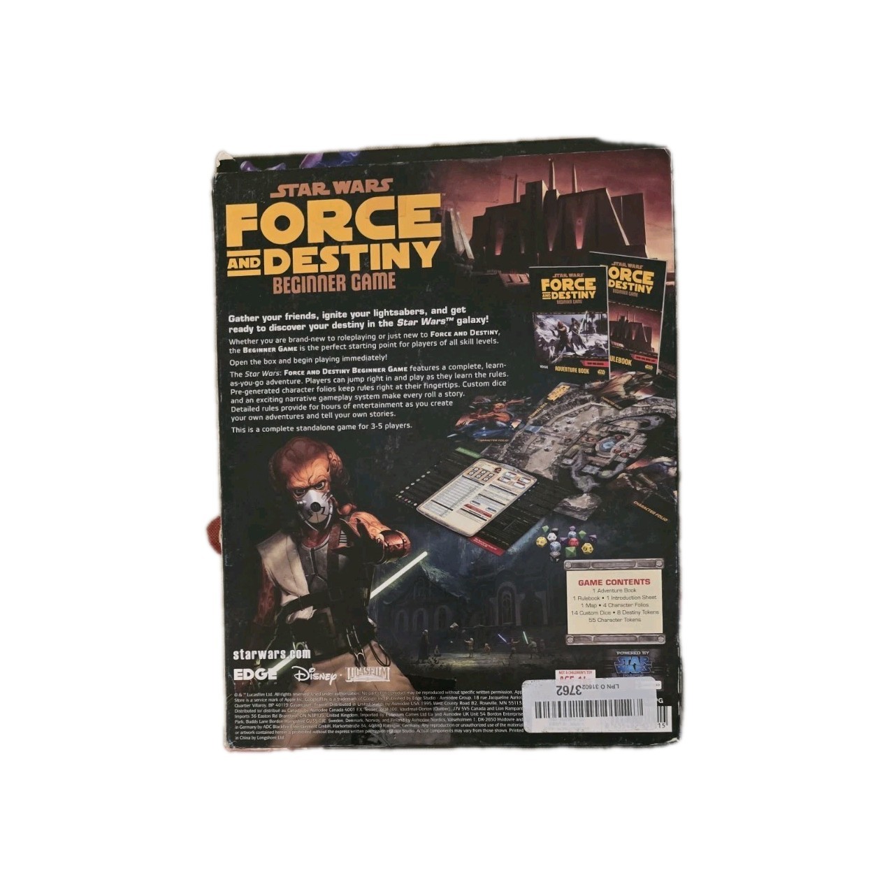 Star Wars – Force and Destiny: Beginner Game Ignite Your Lightsabers and Disc…