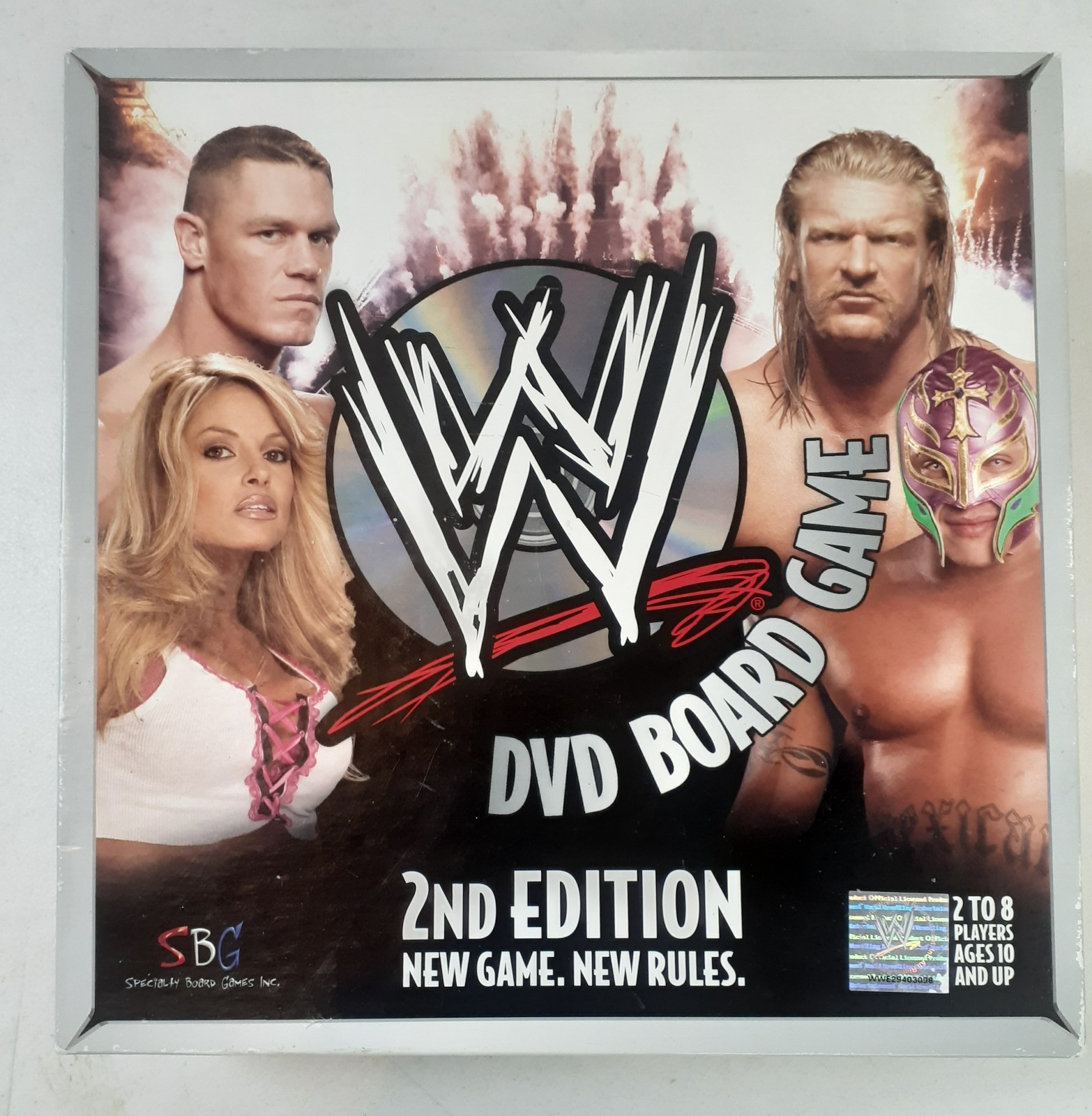 WWE DVD Board Game Wrestling 2nd Edition SBG Raw Smackdown 2006 COMPLETE 426