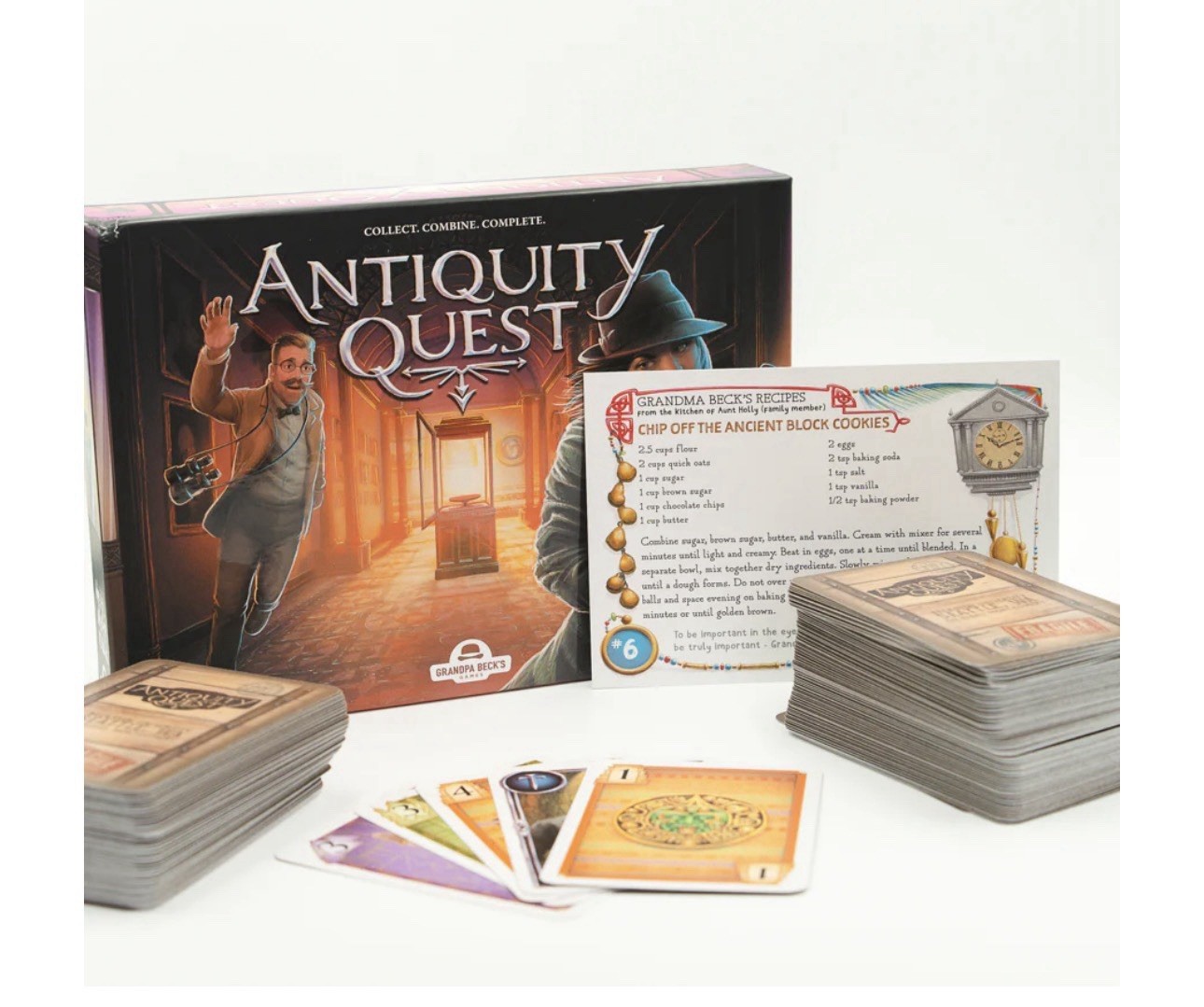 Antiquity Quest Card Board Game by Grandpa Beck’s Games 2-8 Players – New Sealed