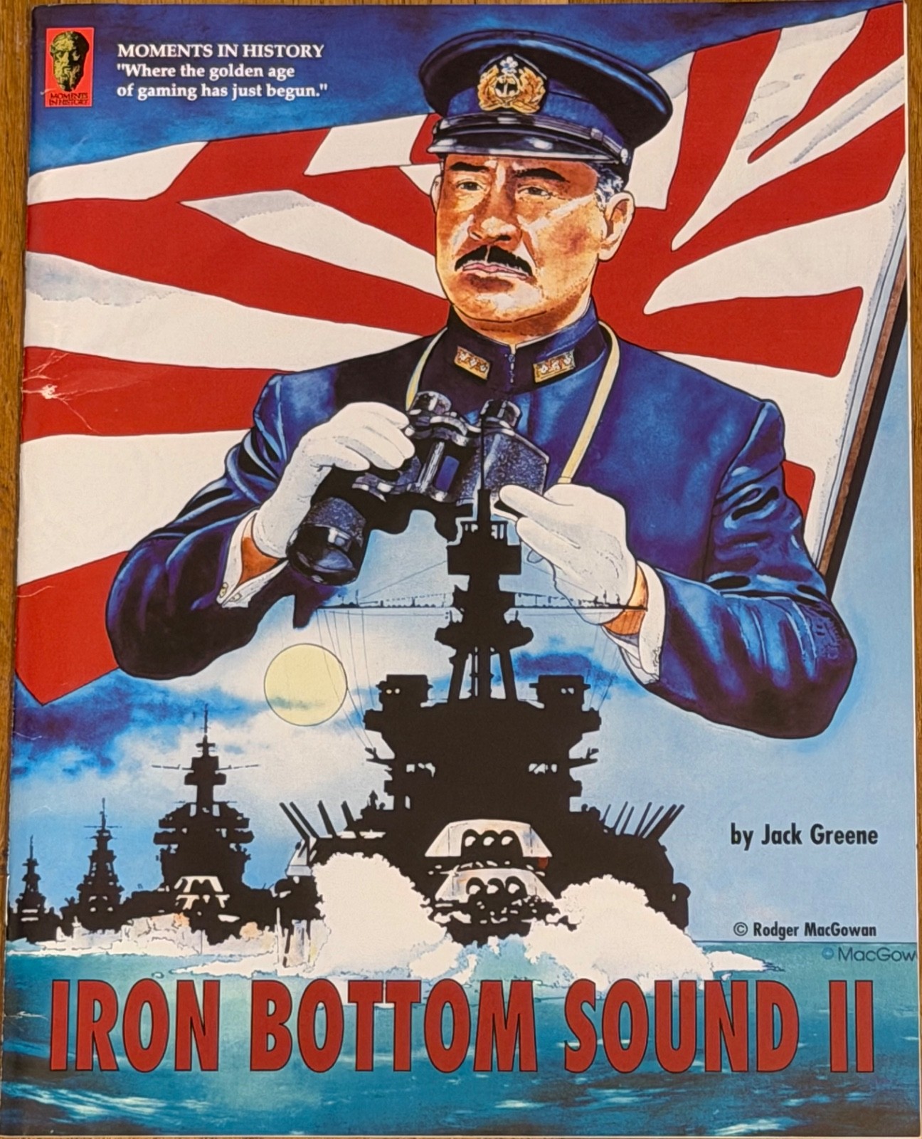 IRON BOTTOM SOUND II Moments in History Board Game Excellent Mint Condition Rare
