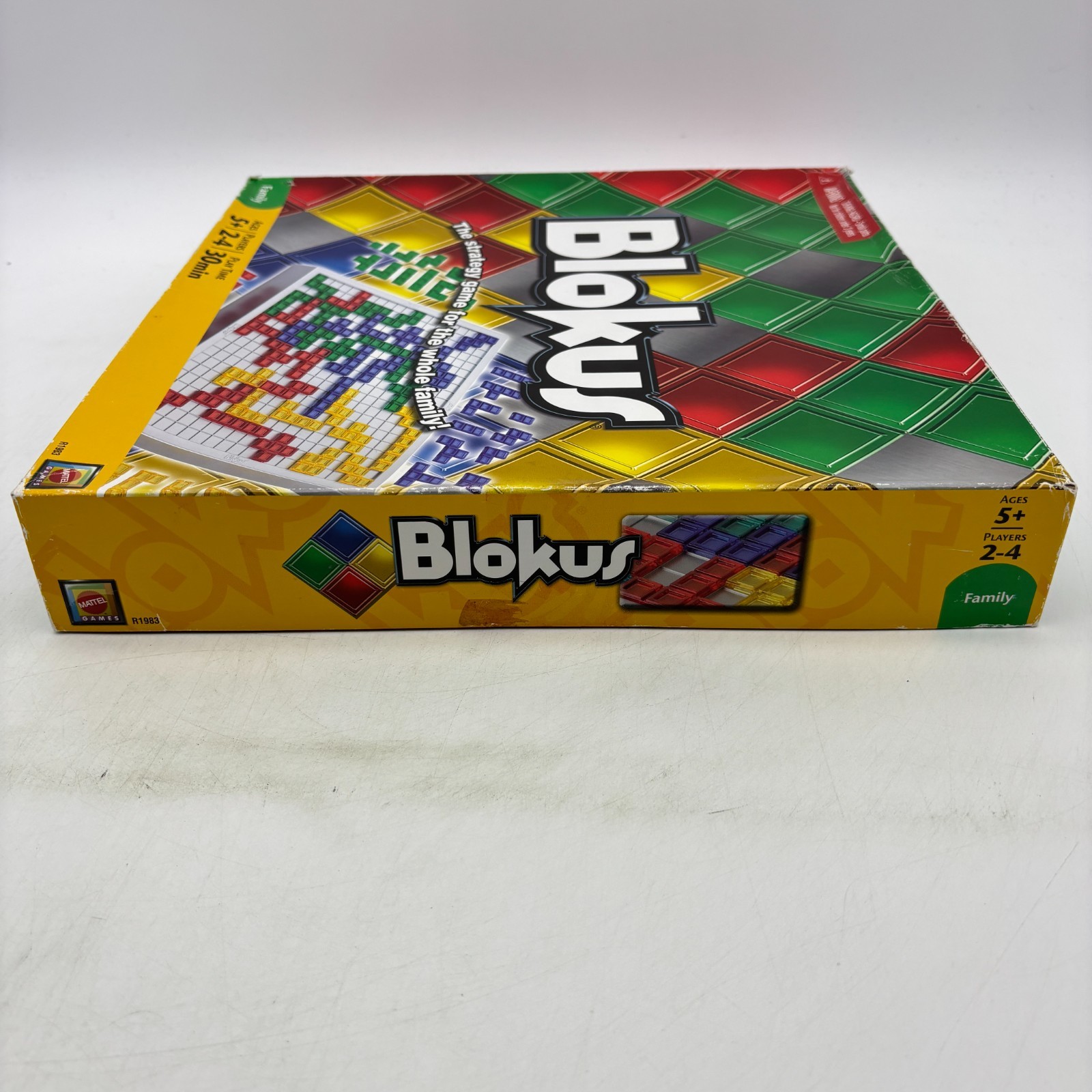 Blokus XL COMPLETE Mattel 2009 Strategy Large Edition Mensa