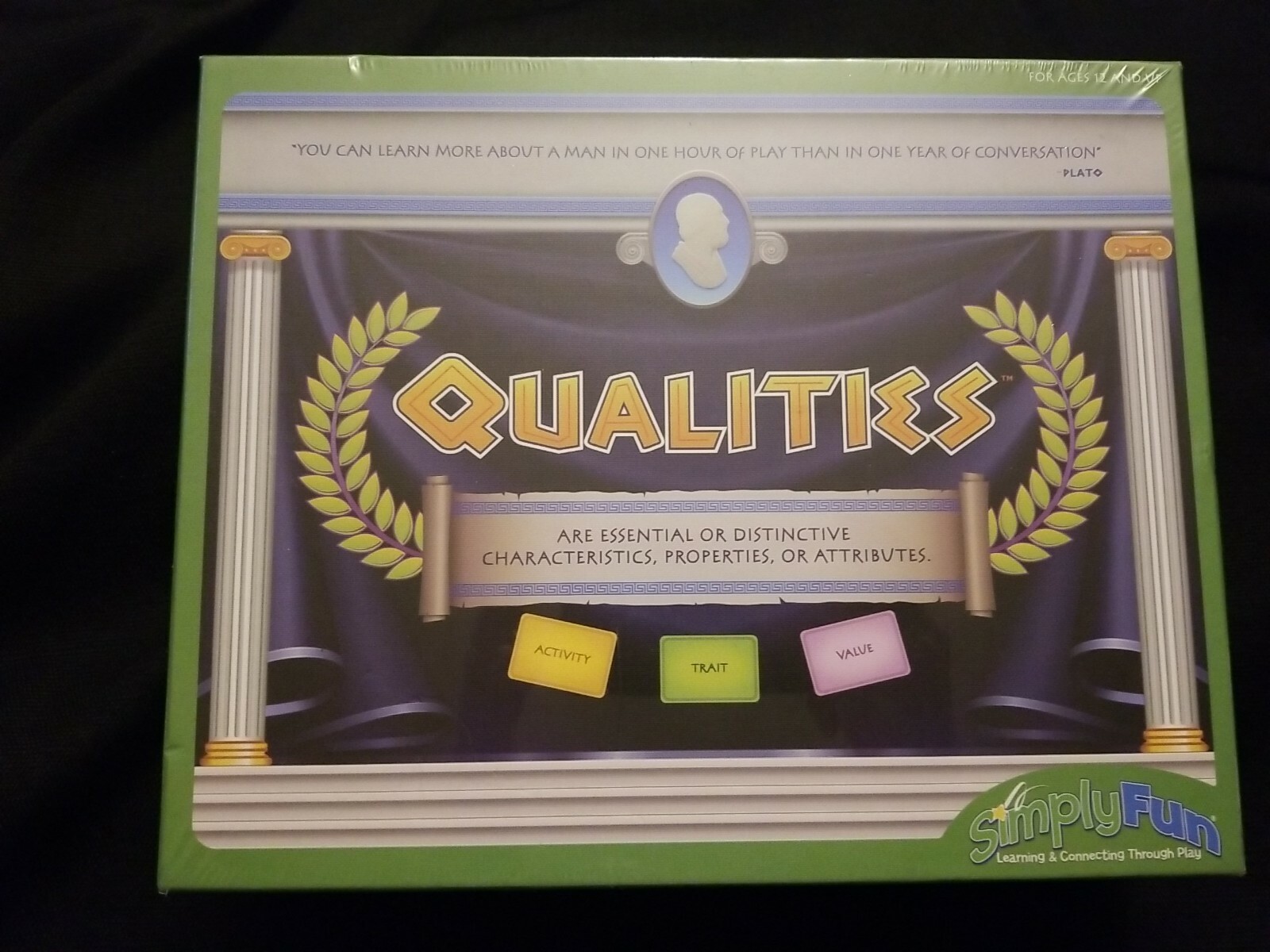 Qualities Board Game by Simply Fun NEW! Social interaction & self discovery game
