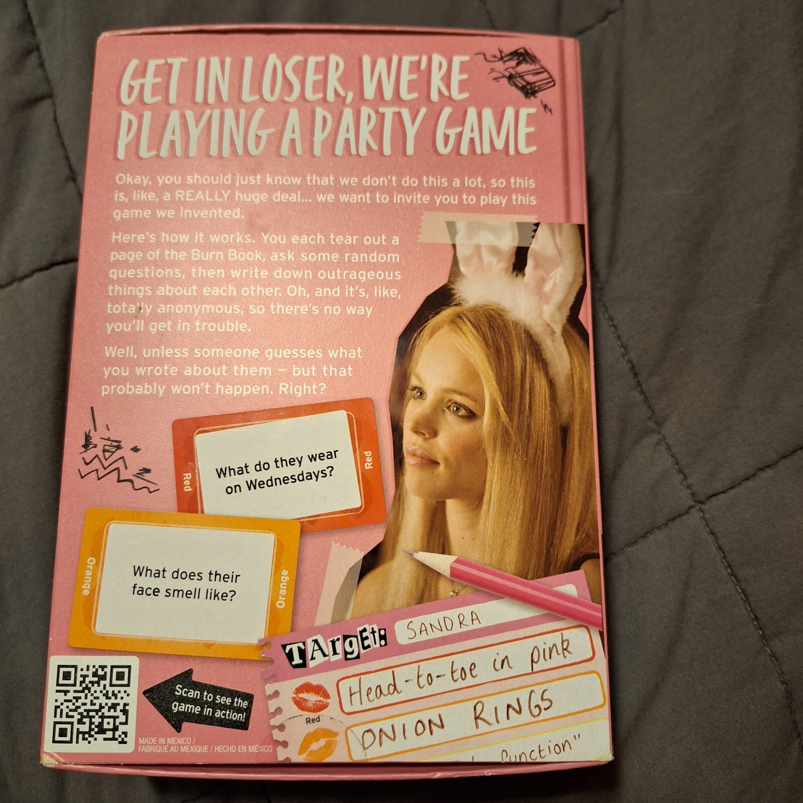 MEAN GIRLS Burn Book The Party Game Board Game By Big Potato Games Truth Bombs