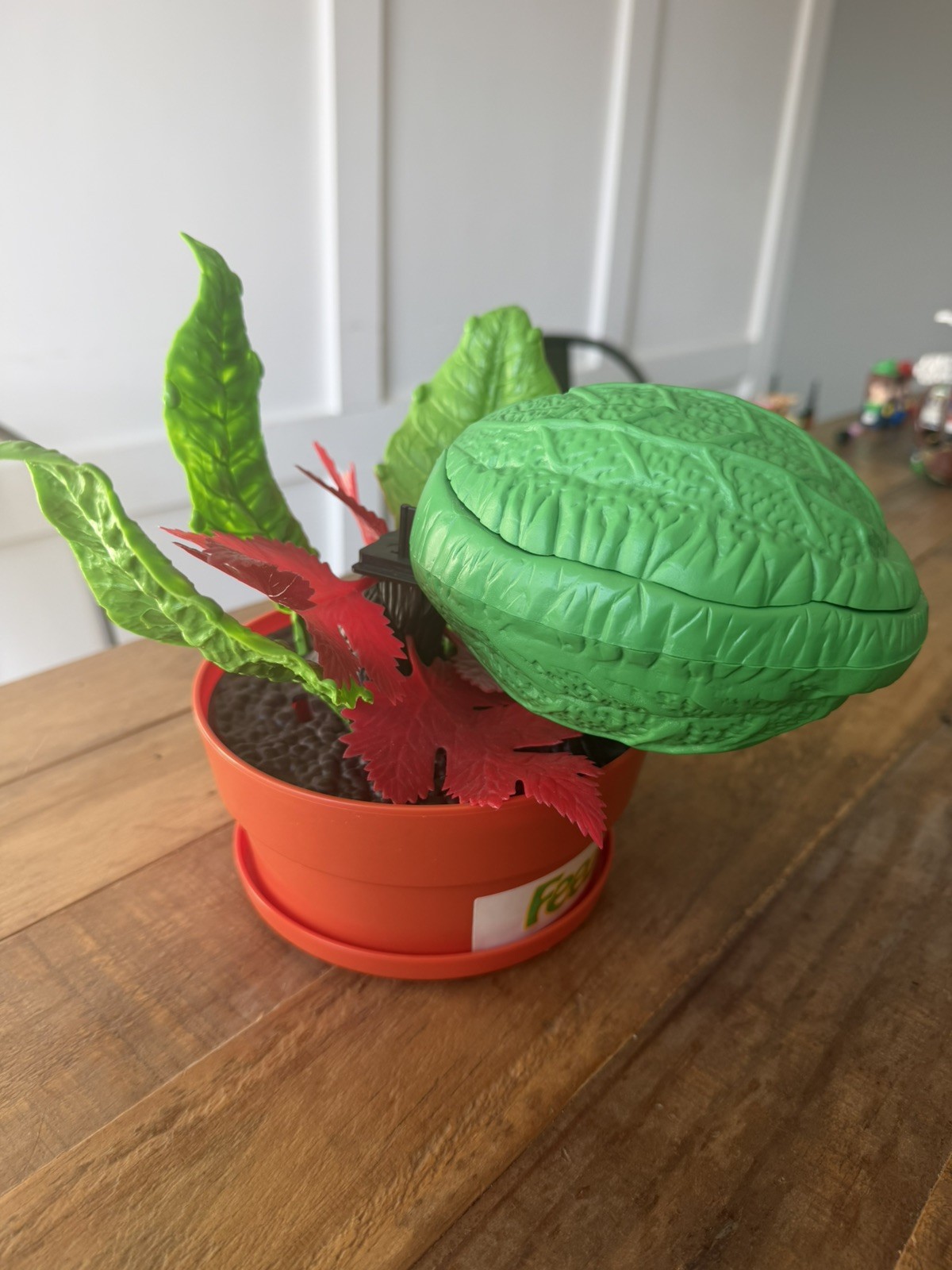 Working!! 1987 Feed Me! Milton Bradley Little Shop Of Horrors