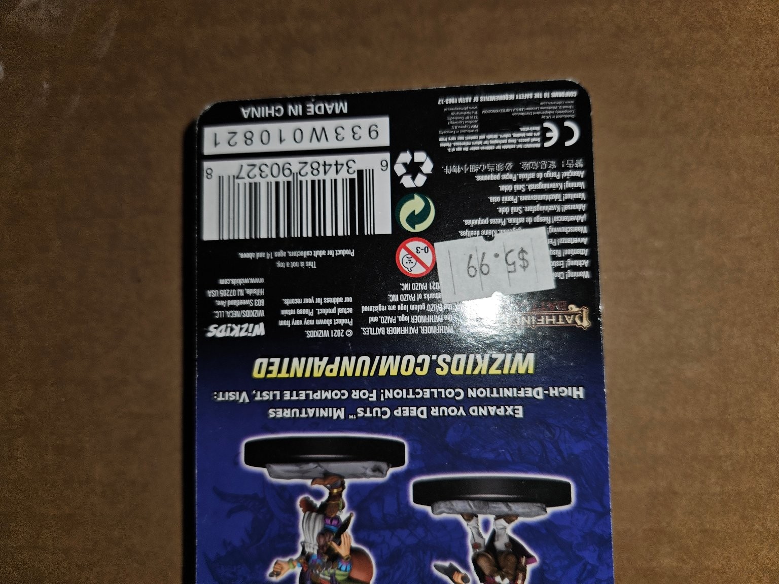 Pathfinder Battles Deep Cuts Female Gnome Bard Miniatures Figure Set