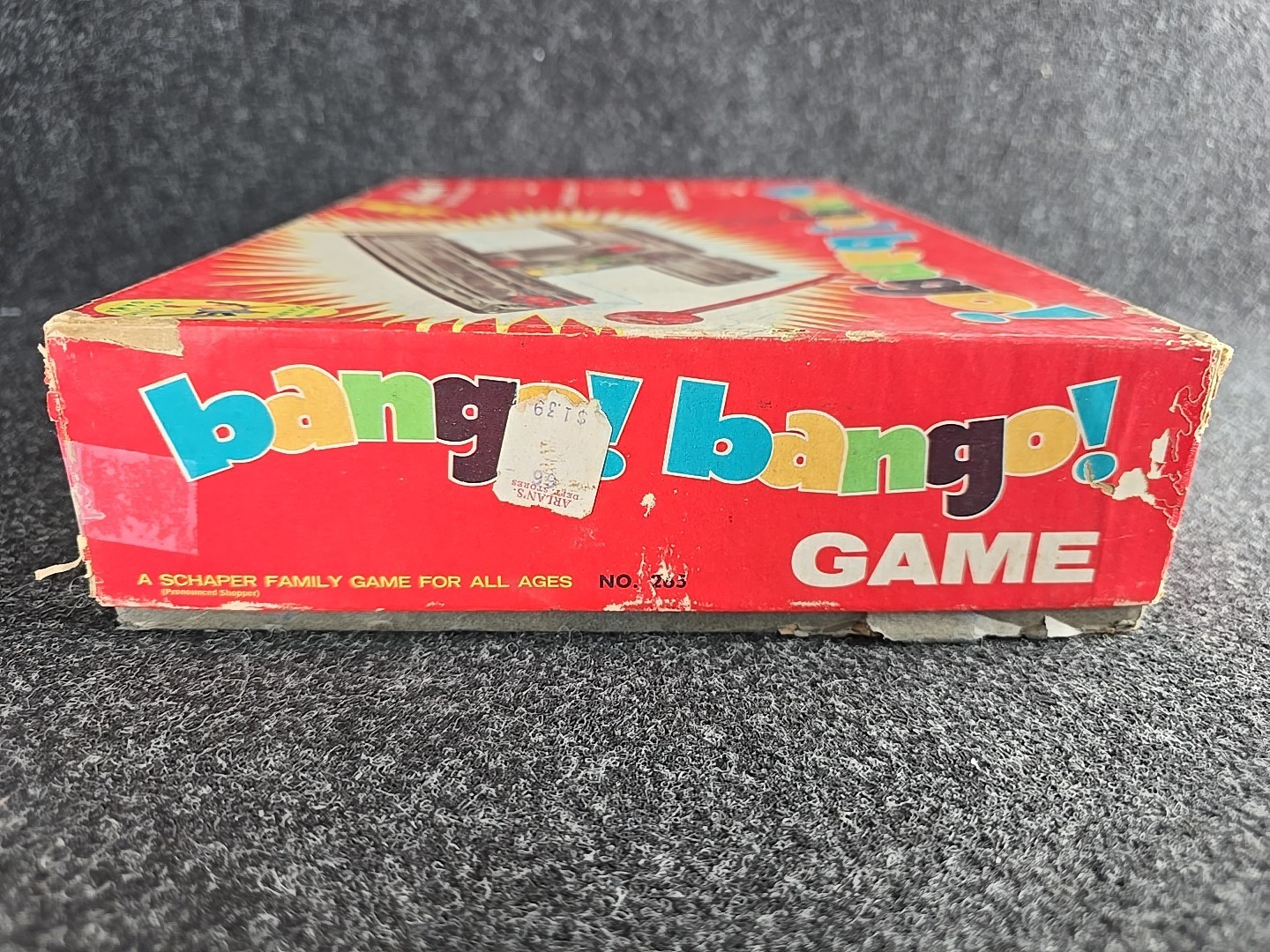 Vintage 1965 Bango! Bango! Game – Schaper- Complete- Used but good shape