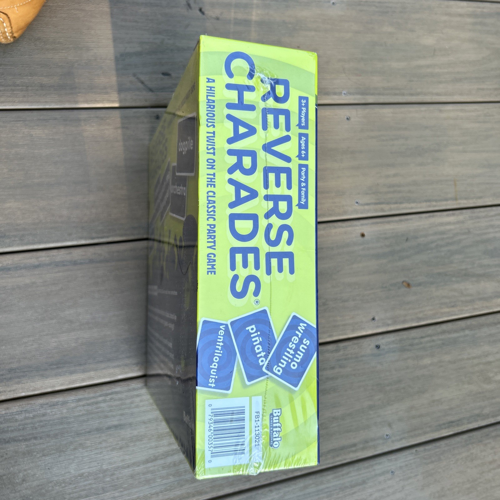 Reverse Charades SEALED Buffalo Games Party Family