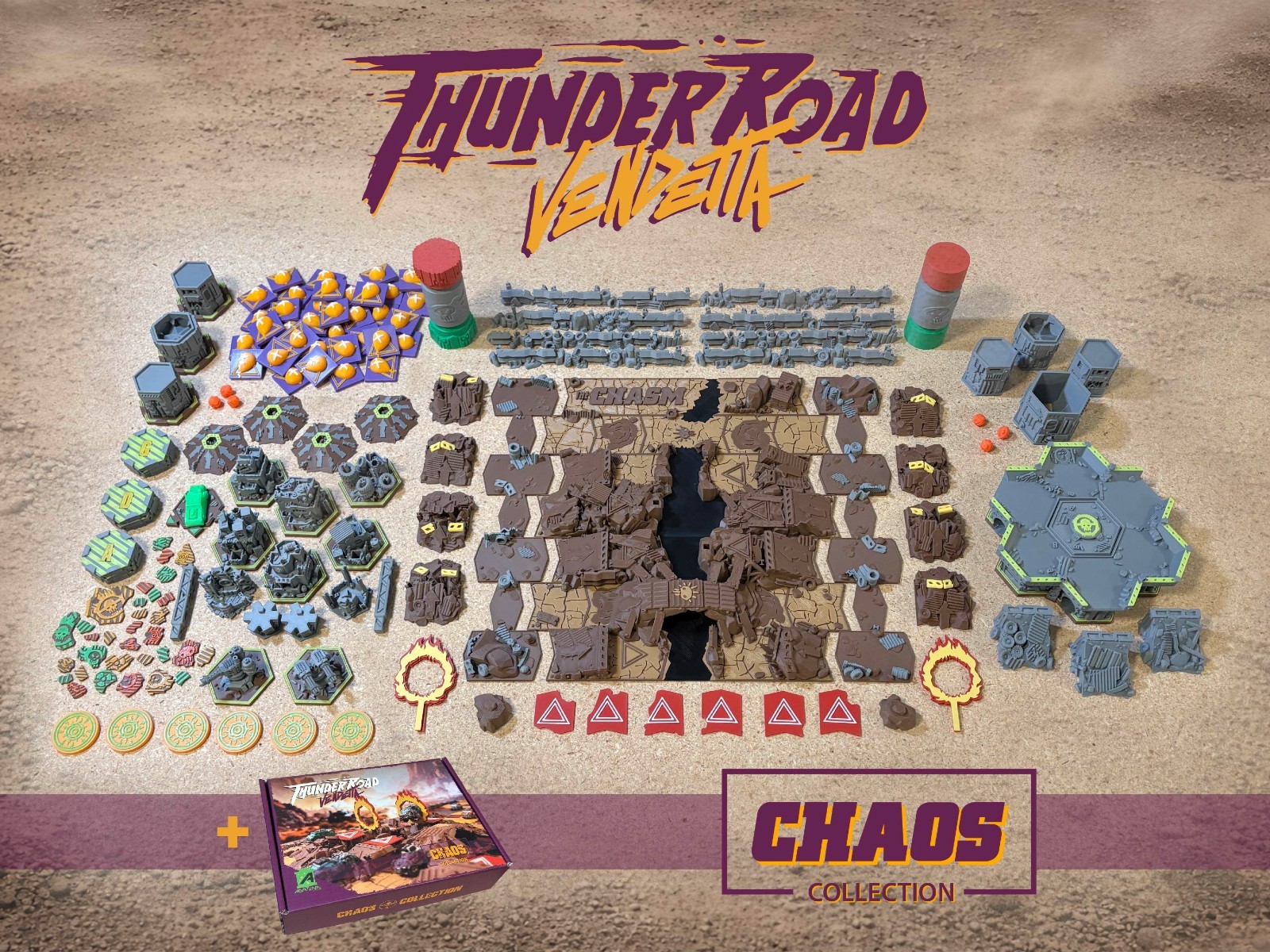Thunder Road: Vendetta – Chaos Collection – Officially Licensed