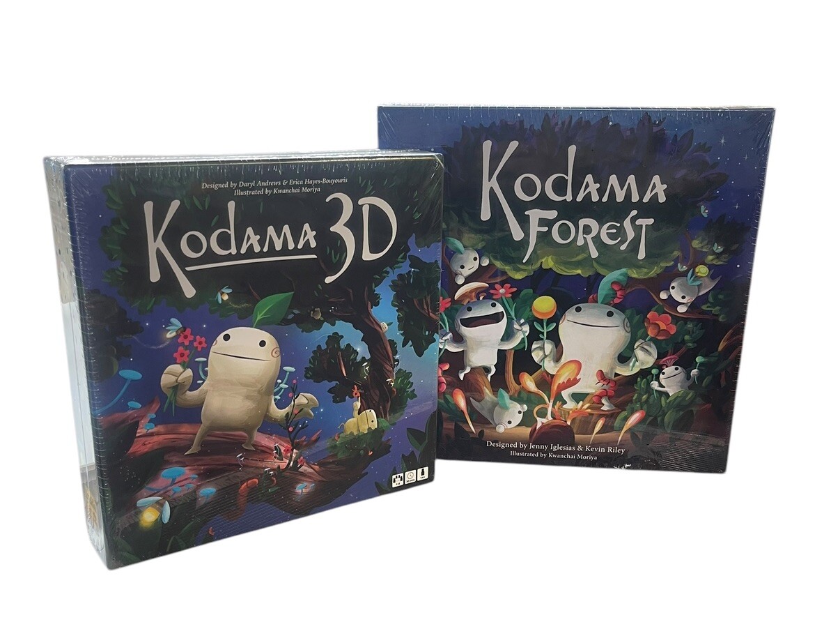 Kodama Forest & Kodama 3D Board Game NEW Sealed Indie Boards & Cards
