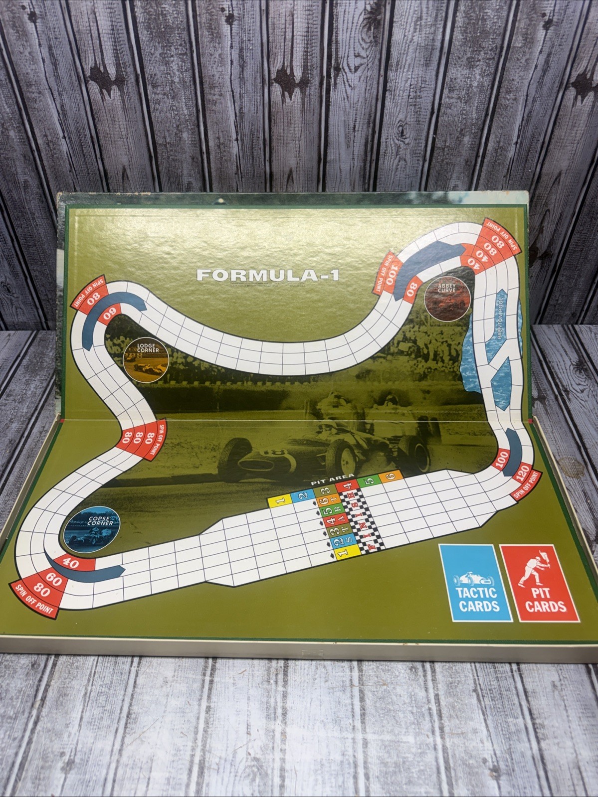 RARE Formula 1 One Motor Car Racing Board Game Waddingtons 1964 Vintage READ**