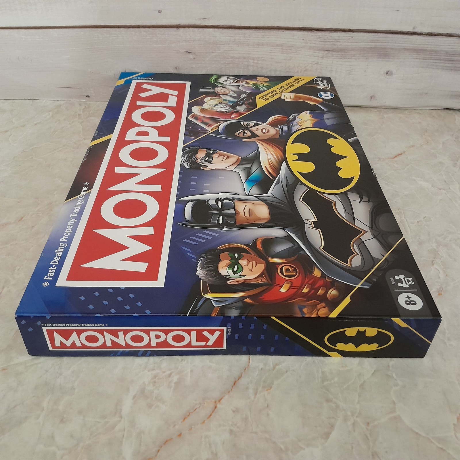 Batman Monopoly DC Comics Sealed Box Damage