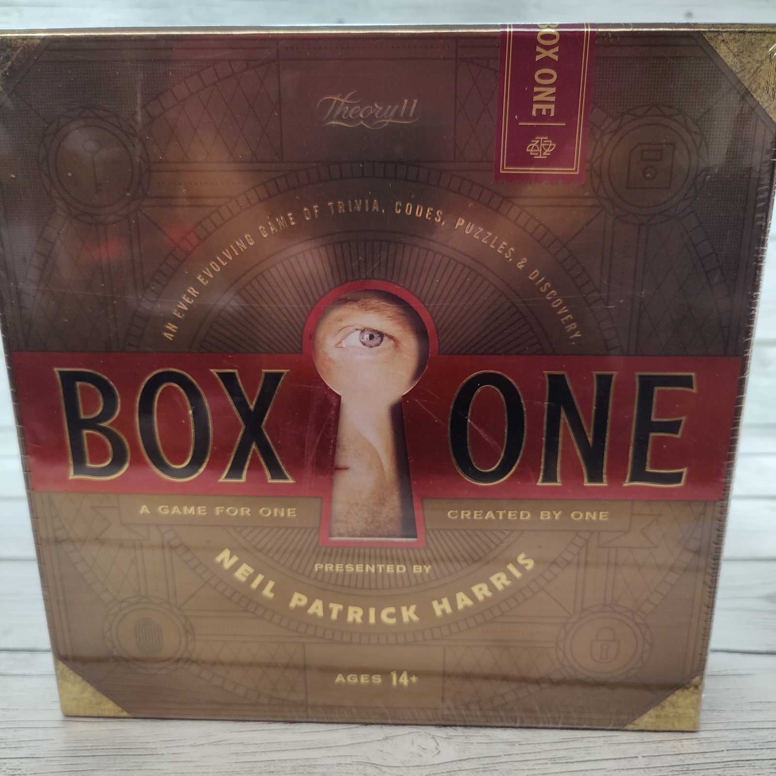 Box ONE Board Game Presented by Neil Patrick Harris 1 Player
