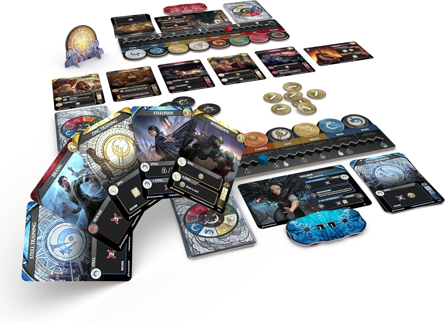 Mistborn The Deckbuilding Game Brotherwise BGM 269 Brandon Sanderson Card Board