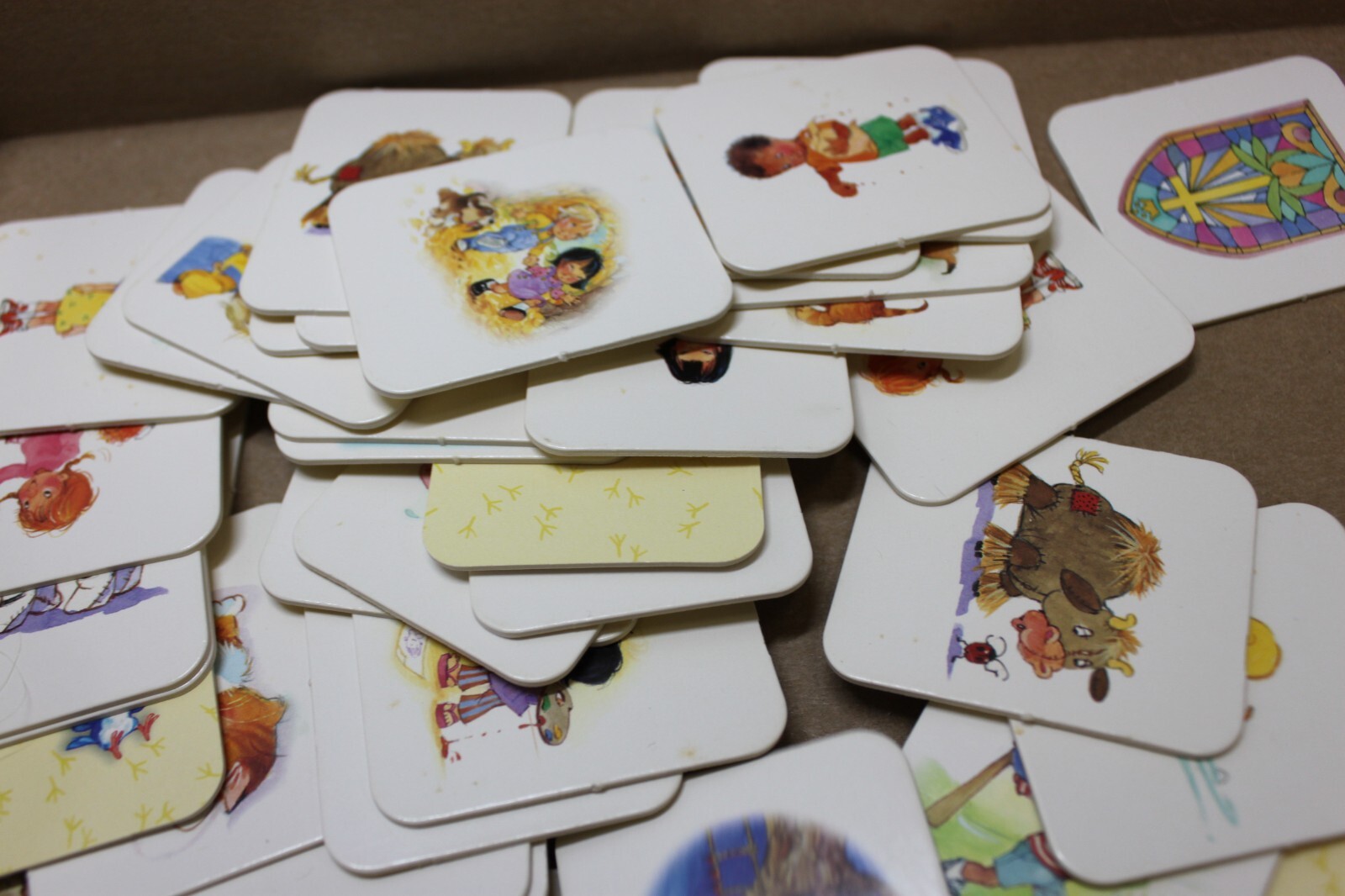 Vintage 2003 Talicor Little Blessings Rainy Day Matching Game 100% Complete