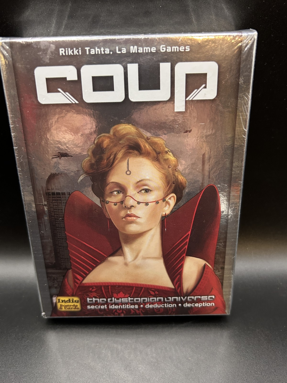 Coup The Dystopian Universe Card Game Indie Boards & Cards NEW SEALED 14+ 2-6