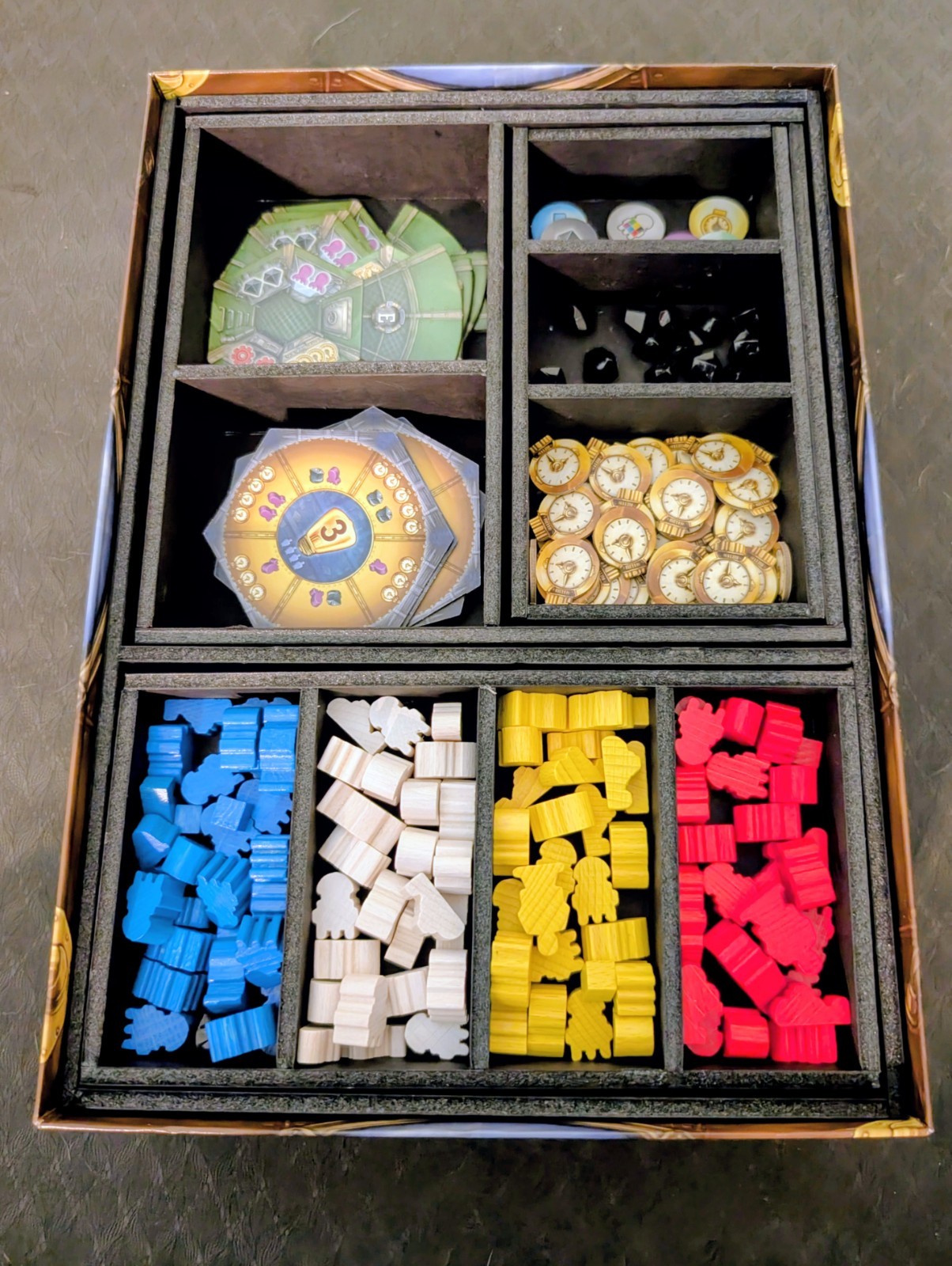 TMG AquaSphere Board Game Complete Open Box Unplayed + Foam Insert – Stefan Feld