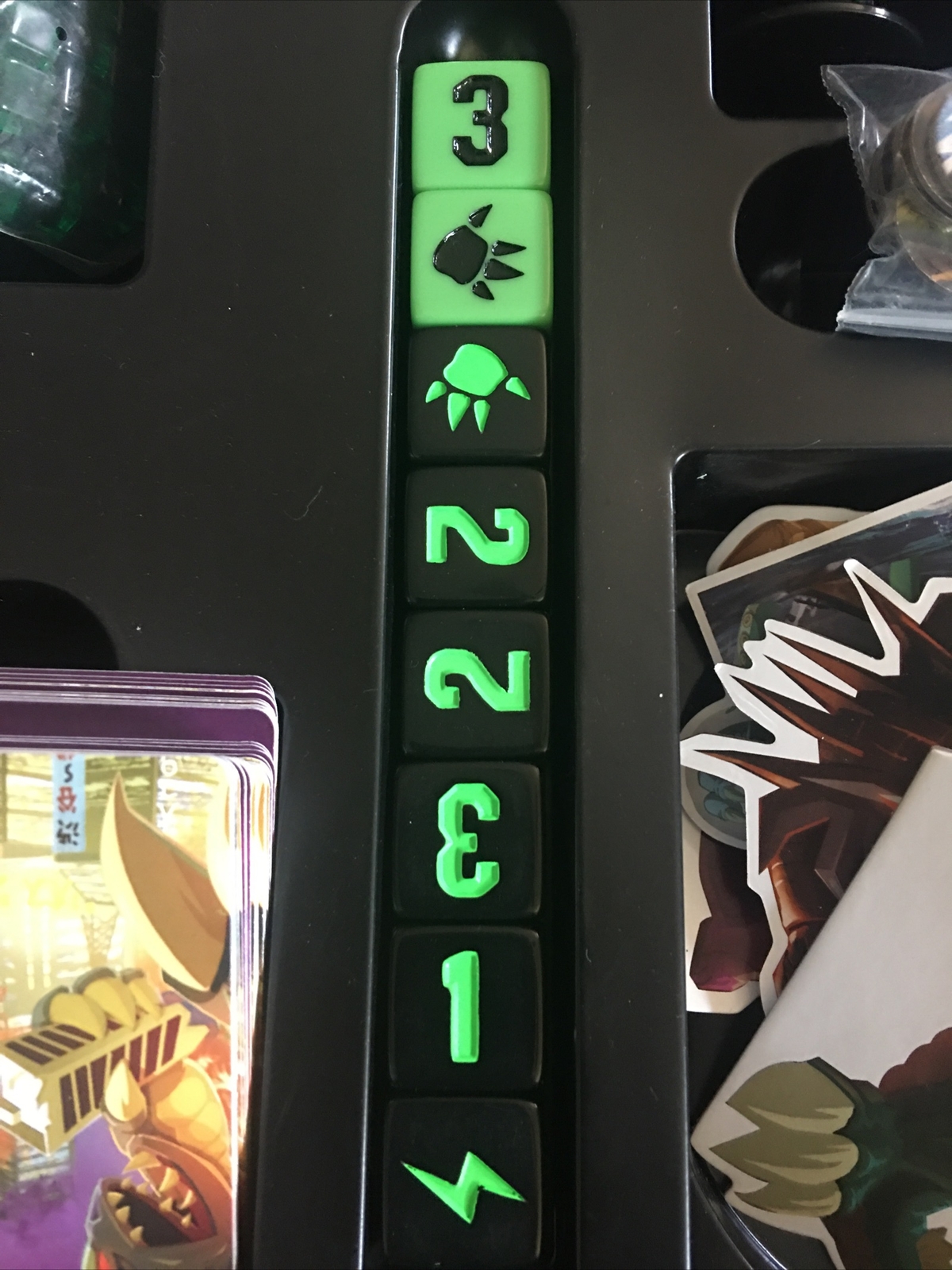 Pre-owned King of Tokyo Richard Garfield Board Game 2015 – – Complete