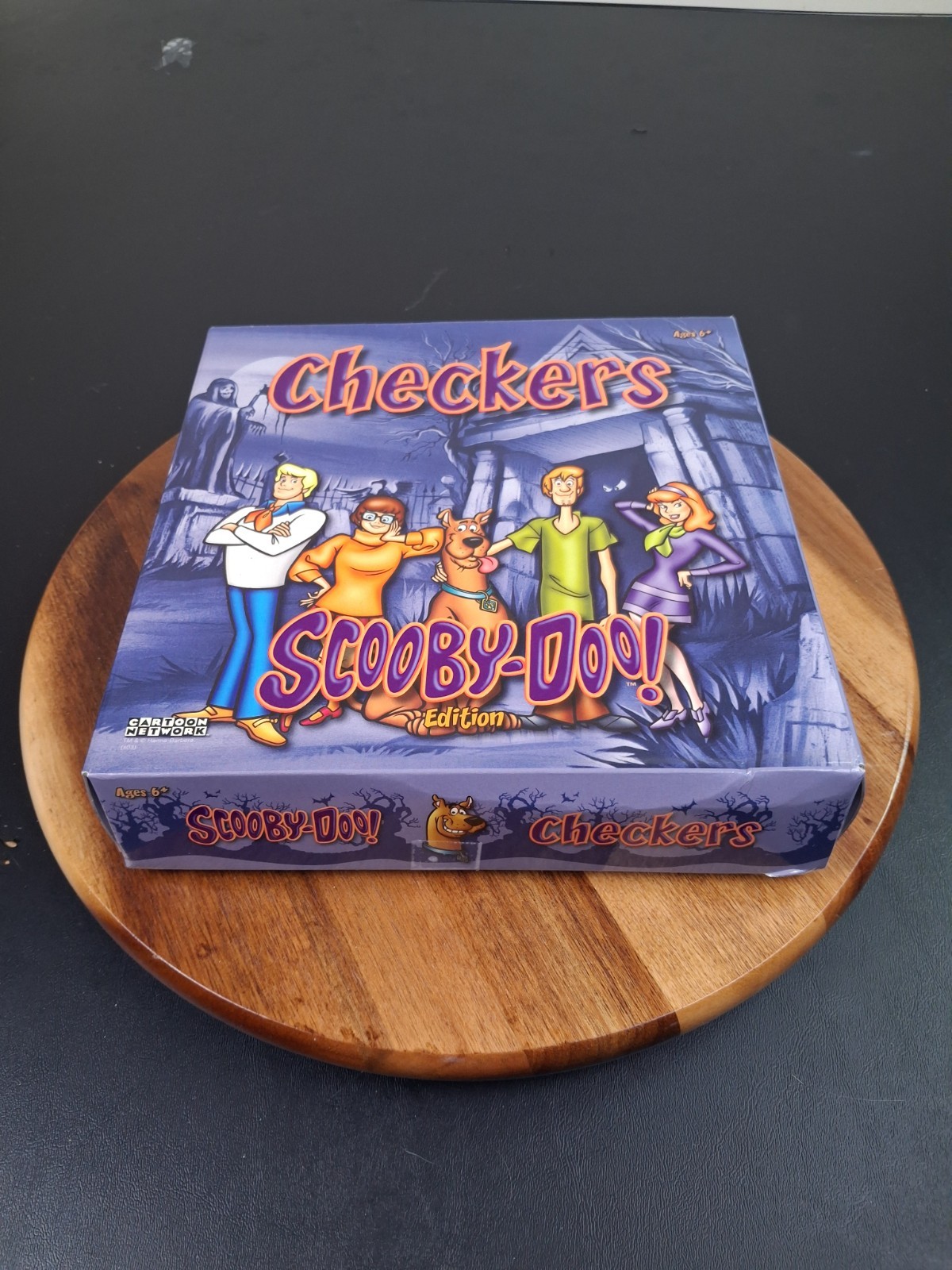 Scooby-Doo Edition Checkers Friendly Games Cartoon Network Age 6+ Read Descrip