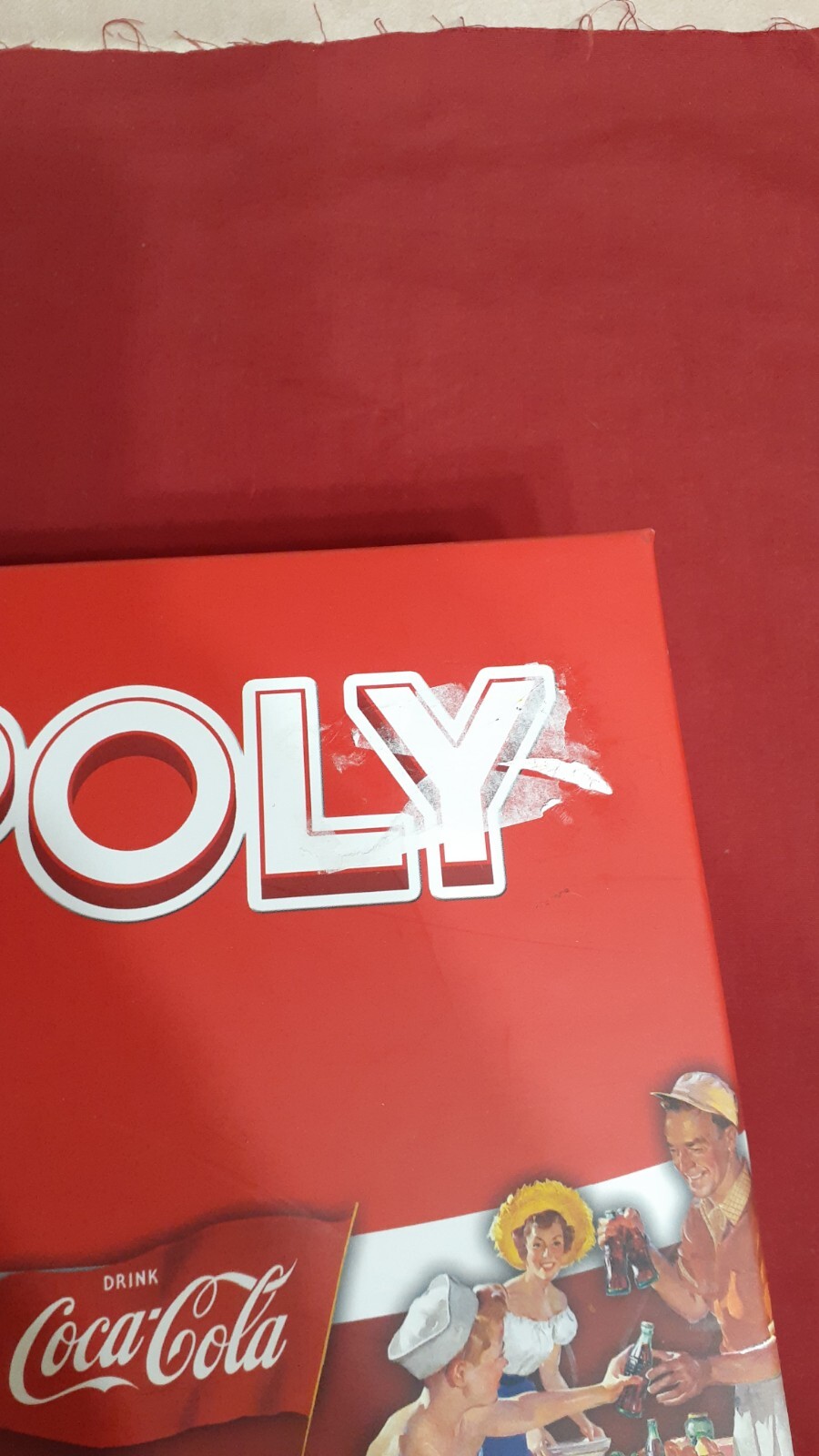 Coca-Cola Opoly Board Game Collector’s Edition 6 Token Masterpieces NEW Sealed