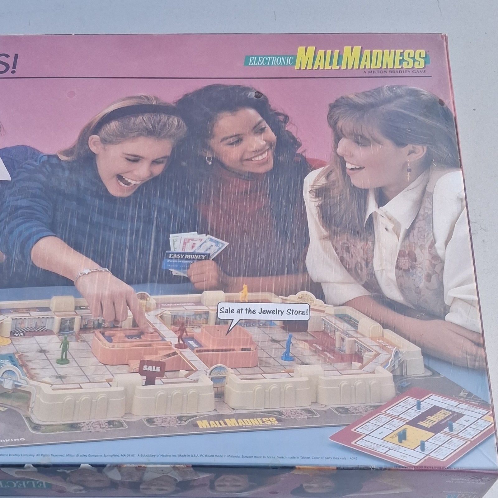 Vintage 1988 Mall Madness Electronic Talking Shopping Board Game Factory Sealed!