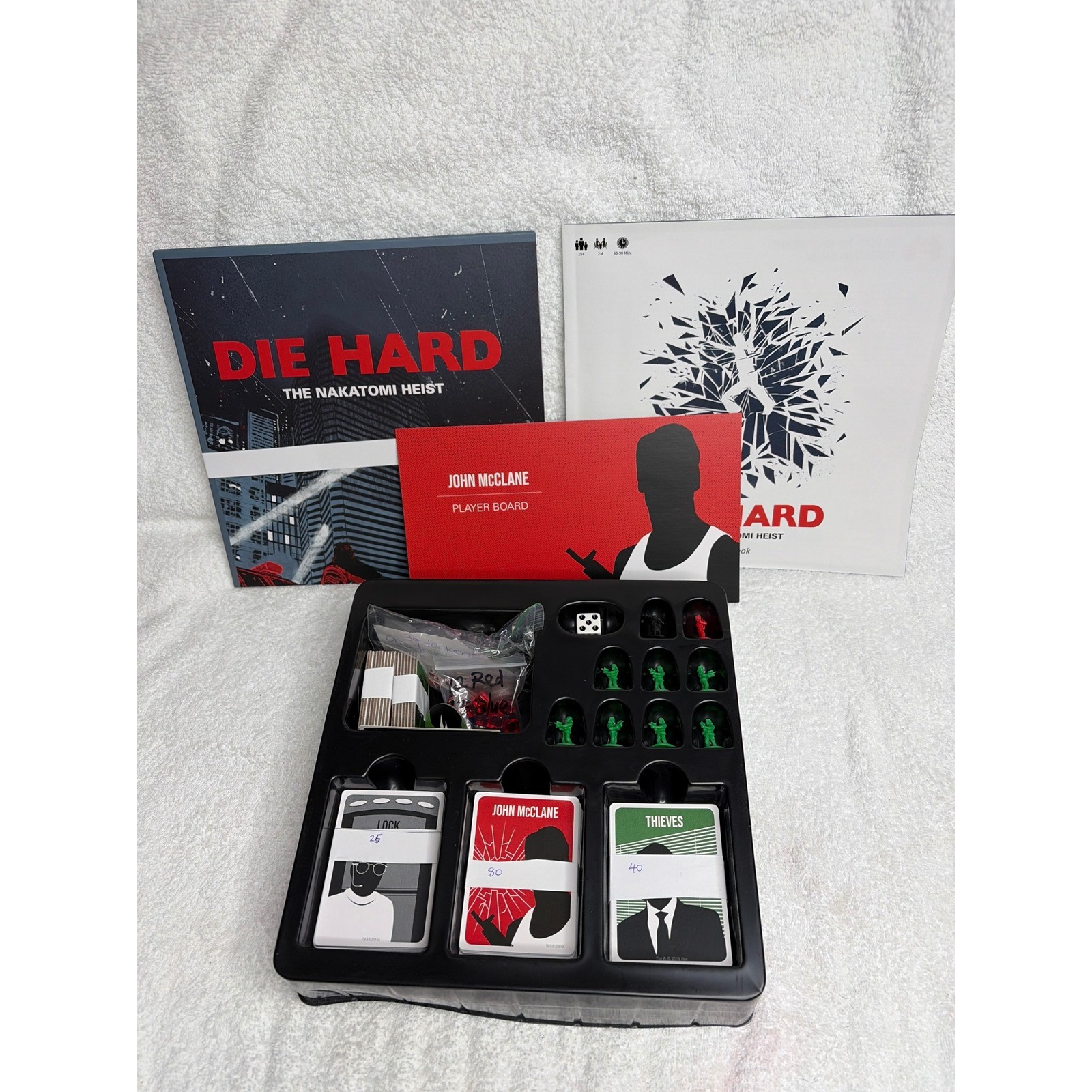 Die Hard The Nakatomi Heist Board Game The Op USAopoly Strategy Game 2019