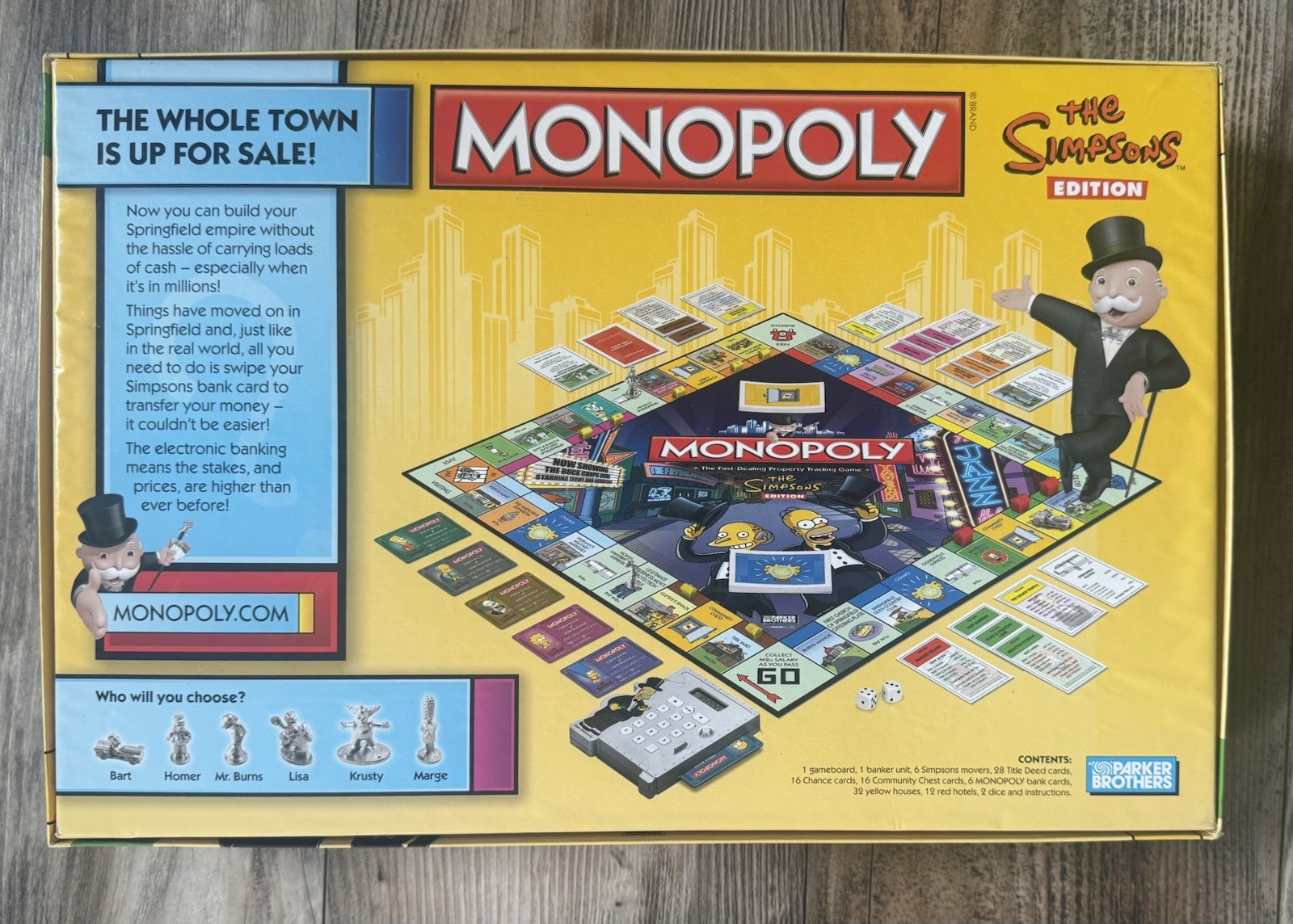 2009 Monopoly The Simpsons Edition Board Game Electronic Cash COMPLETE! YouTube!