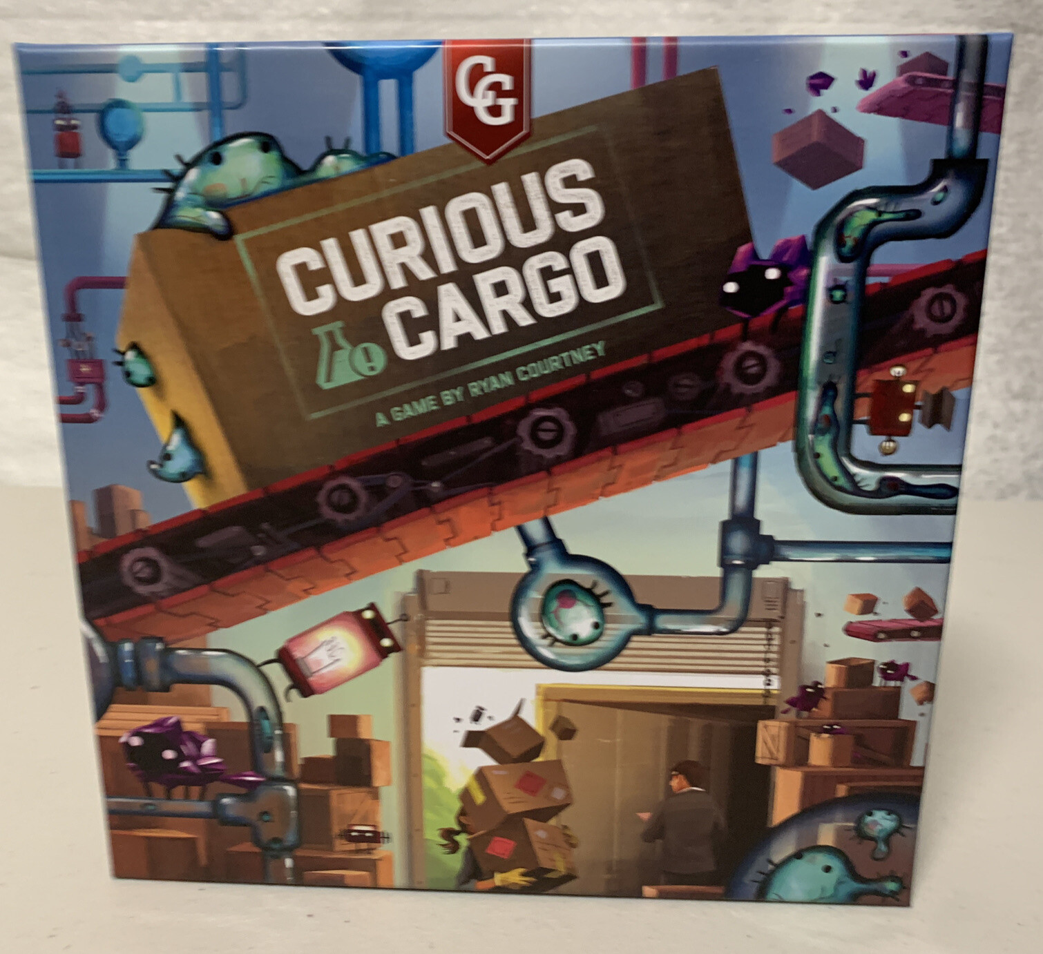 Curious Cargo Board Game Capstone Games Complete Ages 12 And Up