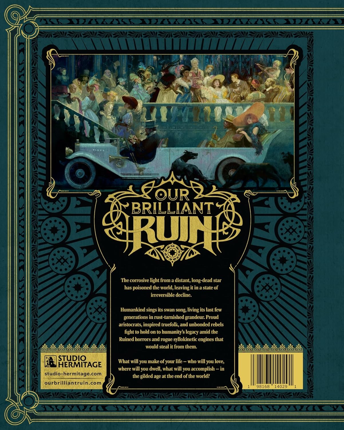 Studio Hermitage RPG Core Rulebook (Hardback, Full Color, Ages 14 and Up)