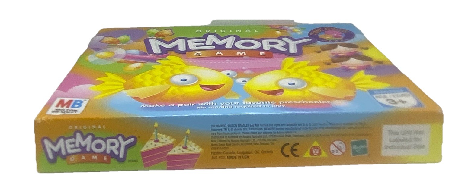 The Original Memory Game 2007 Hasbro Classic Matching Children’s Game Complete
